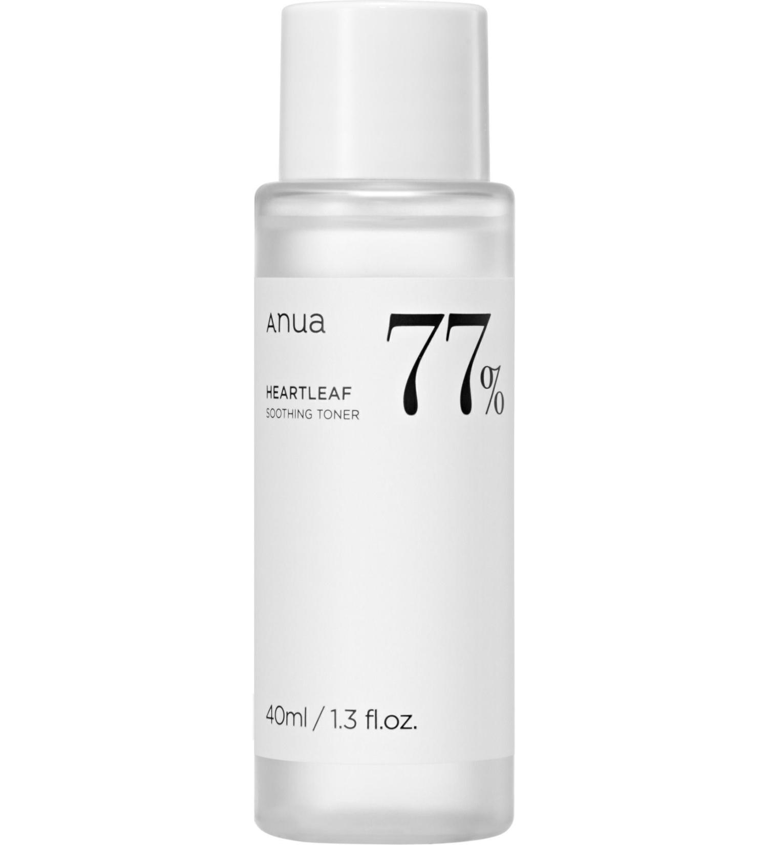 ANUA Heartleaf 77% Soothing Toner Moisture Skin Glow Toner 40ml