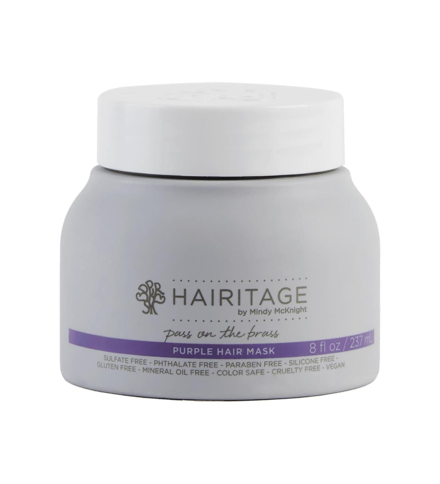 Hairitage Anti-Orange Purple Hair Mask 237ml