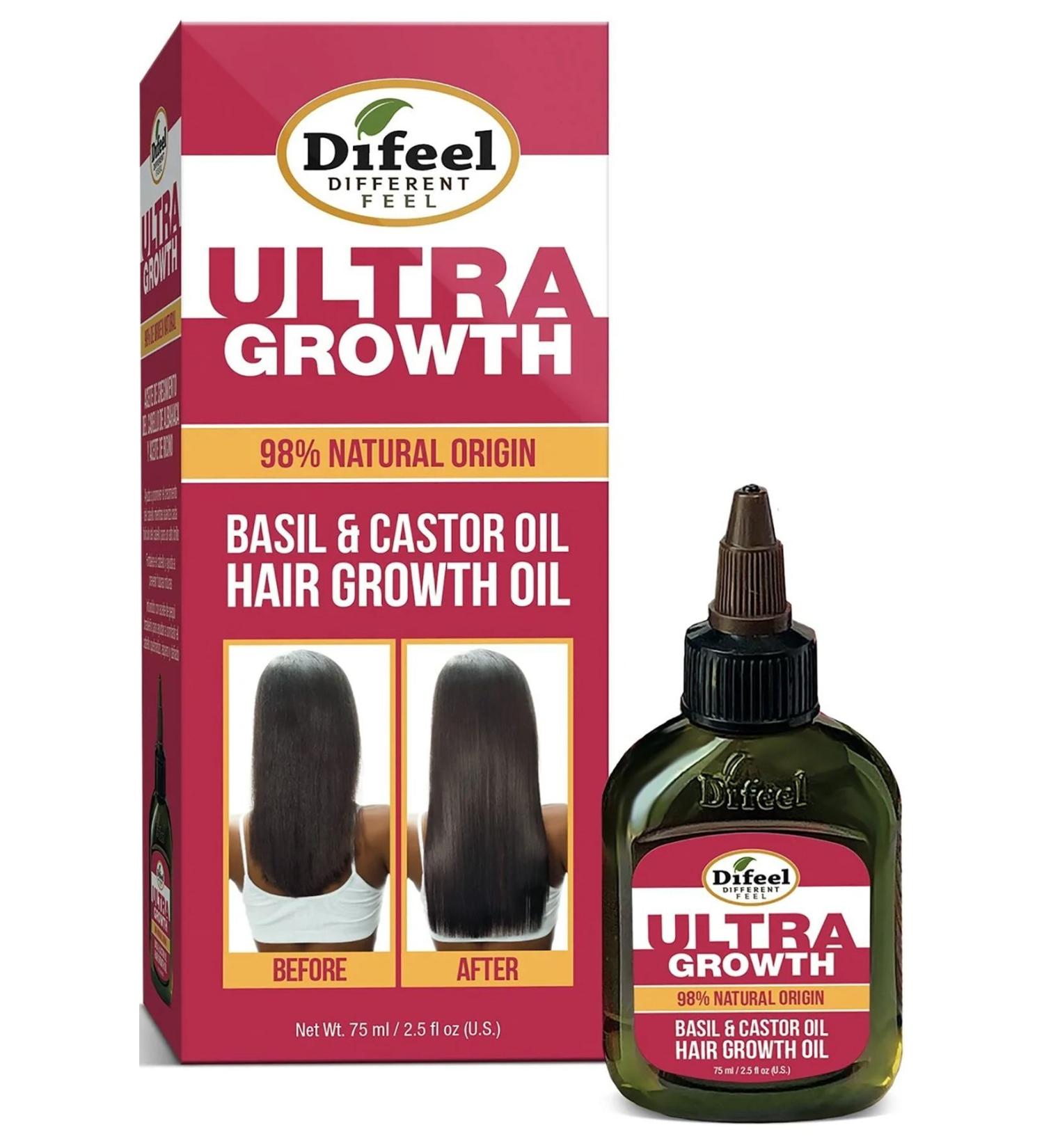 Difeel Ultra Growth Hair Care Oil for Slow Growing Hair 75ml