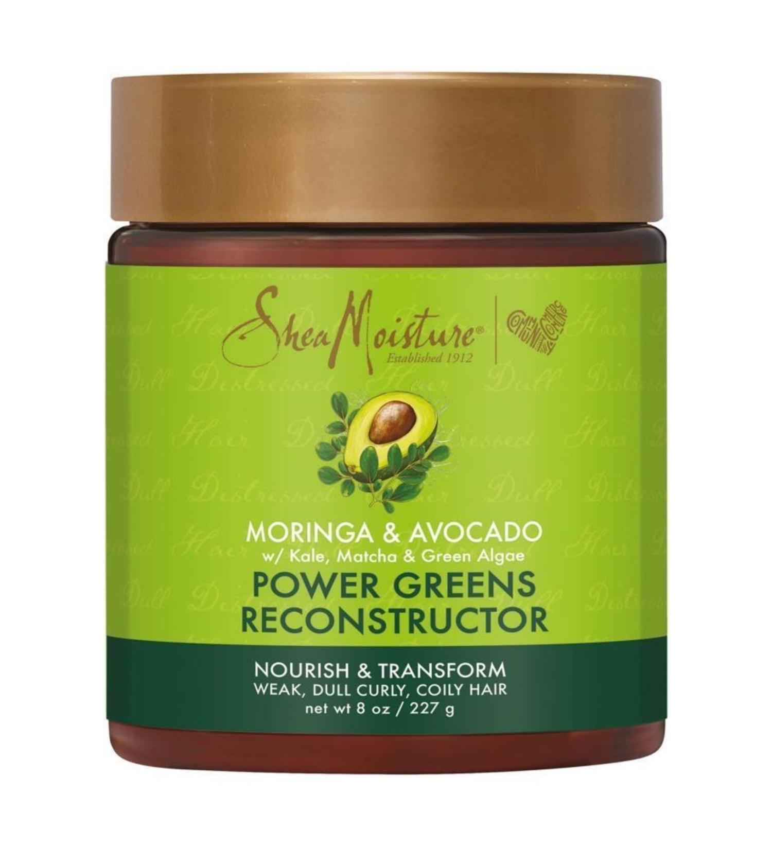 Shea Moisture Power Greens Moringa & Avocado Oil Restructuring Conditioner 237ml - Buy Online on GoSupps.com