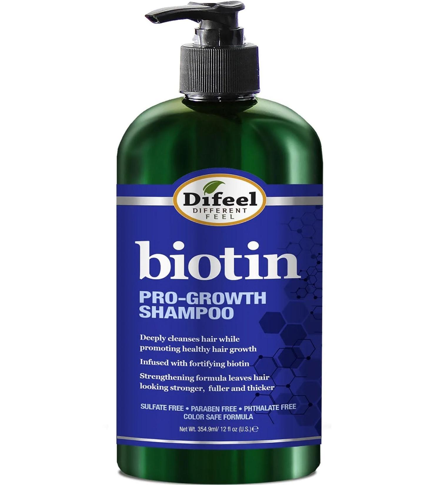 Difeel Biotin Shampoo for Thin and Slow Growing Hair 354.9ml