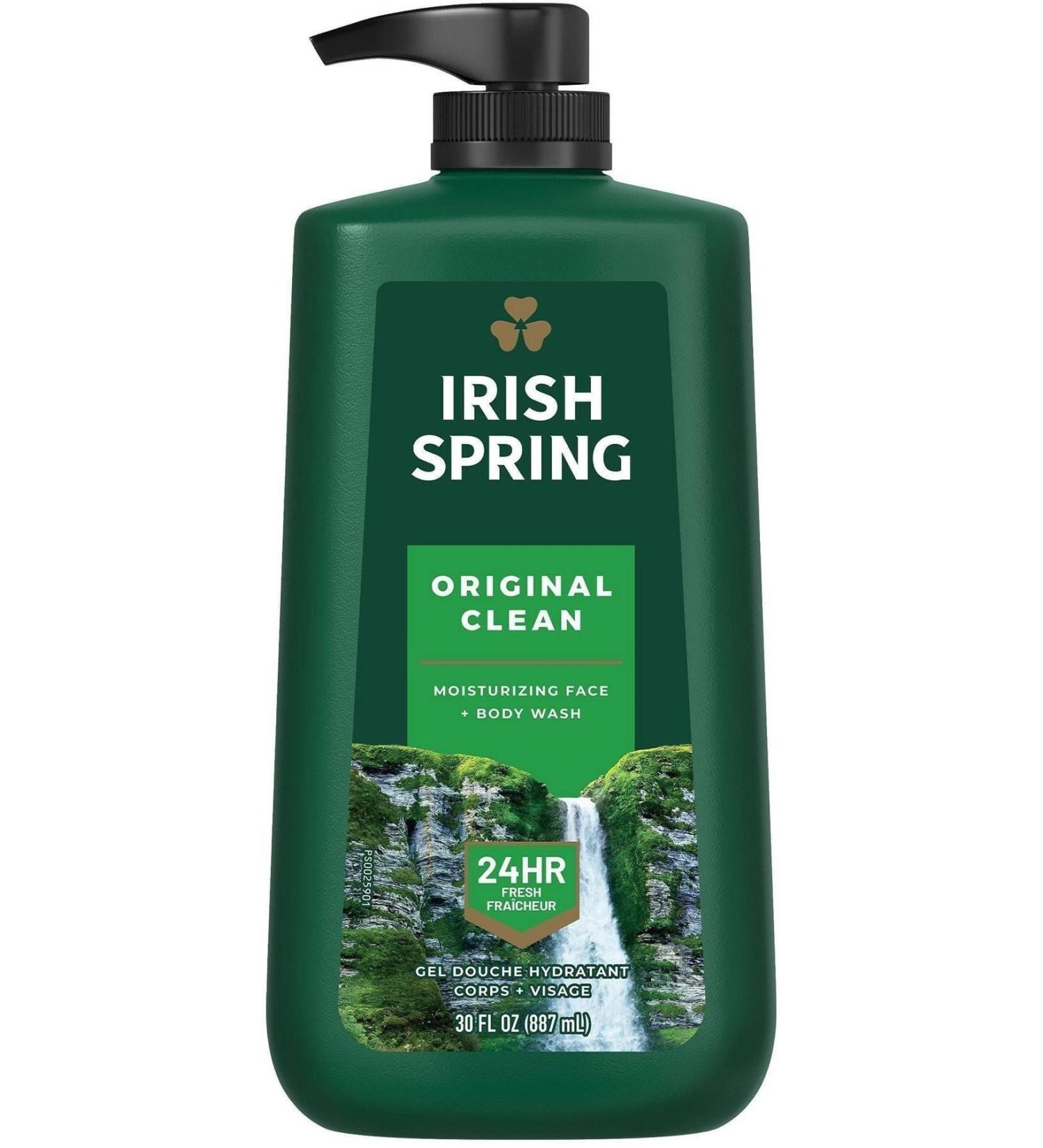 Irish Spring Original Body Wash 887ML