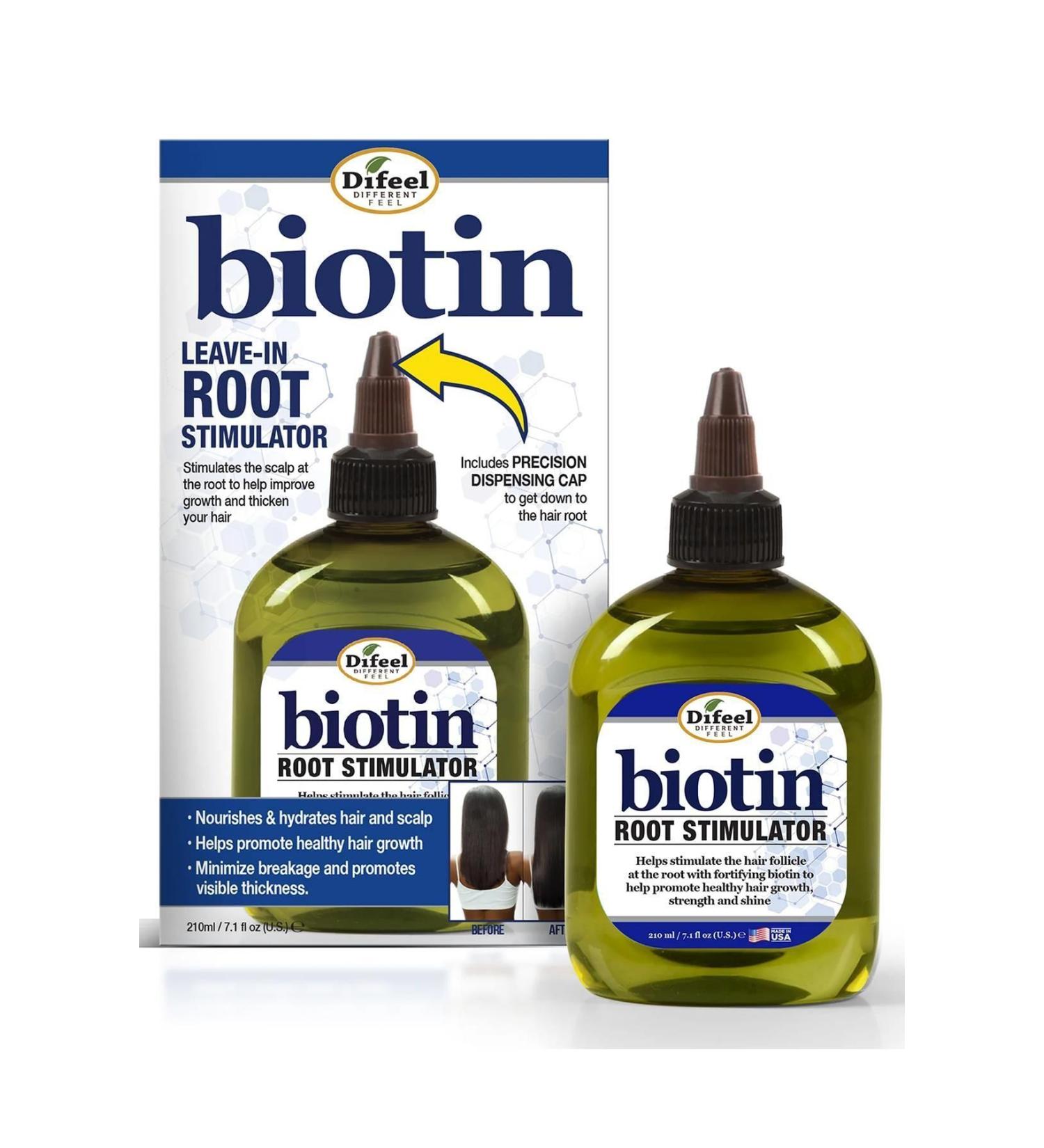 Difeel Biotin Hair Care Solution for Thin and Slow Growing Hair 210ML