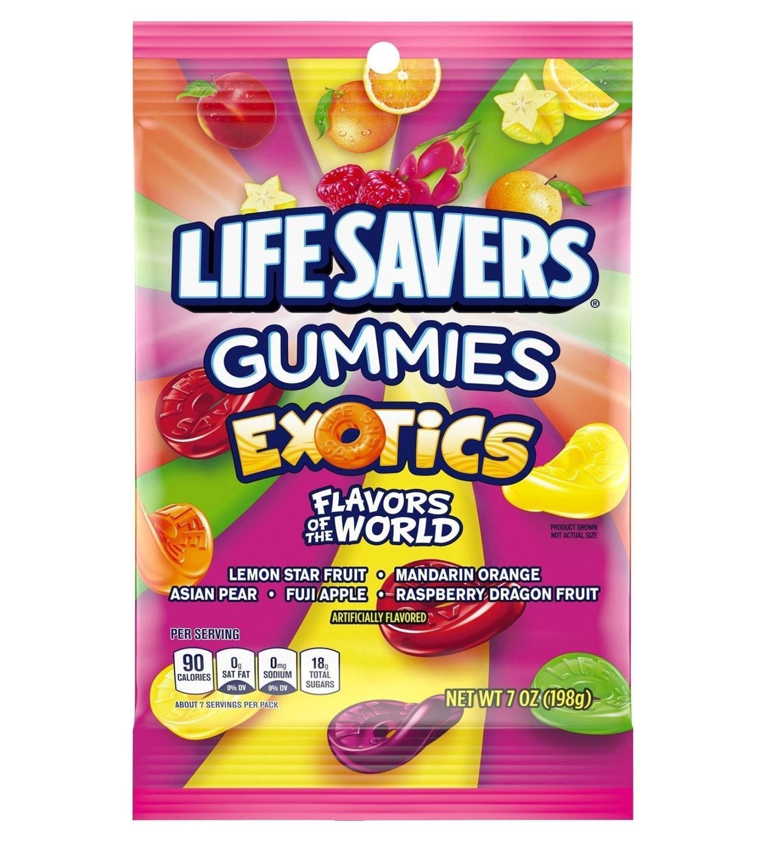Life Savers Gummies Exotics Jelly 198GR