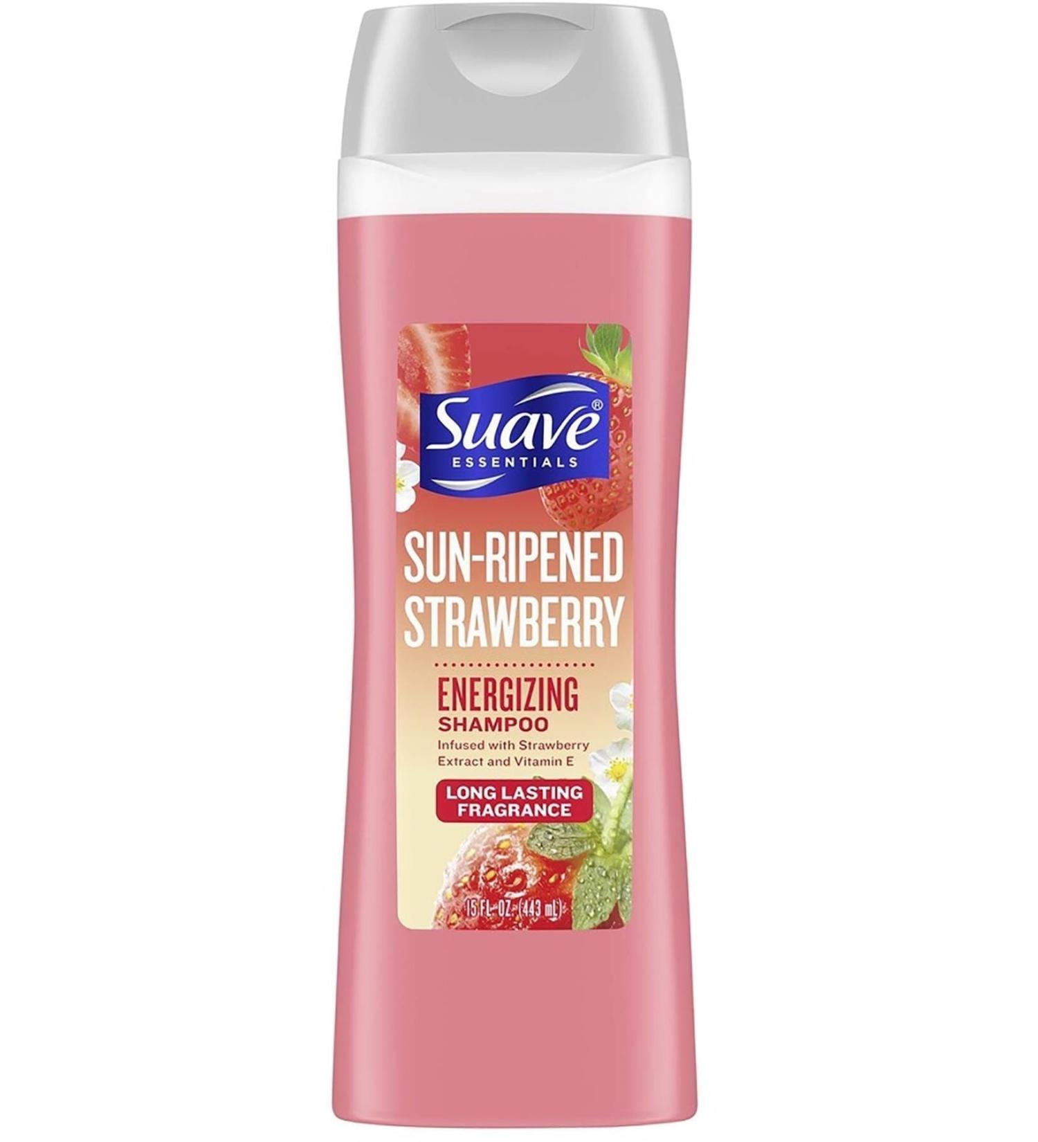 Suave Essentials Strawberry Scented Energy Shampoo 443ml