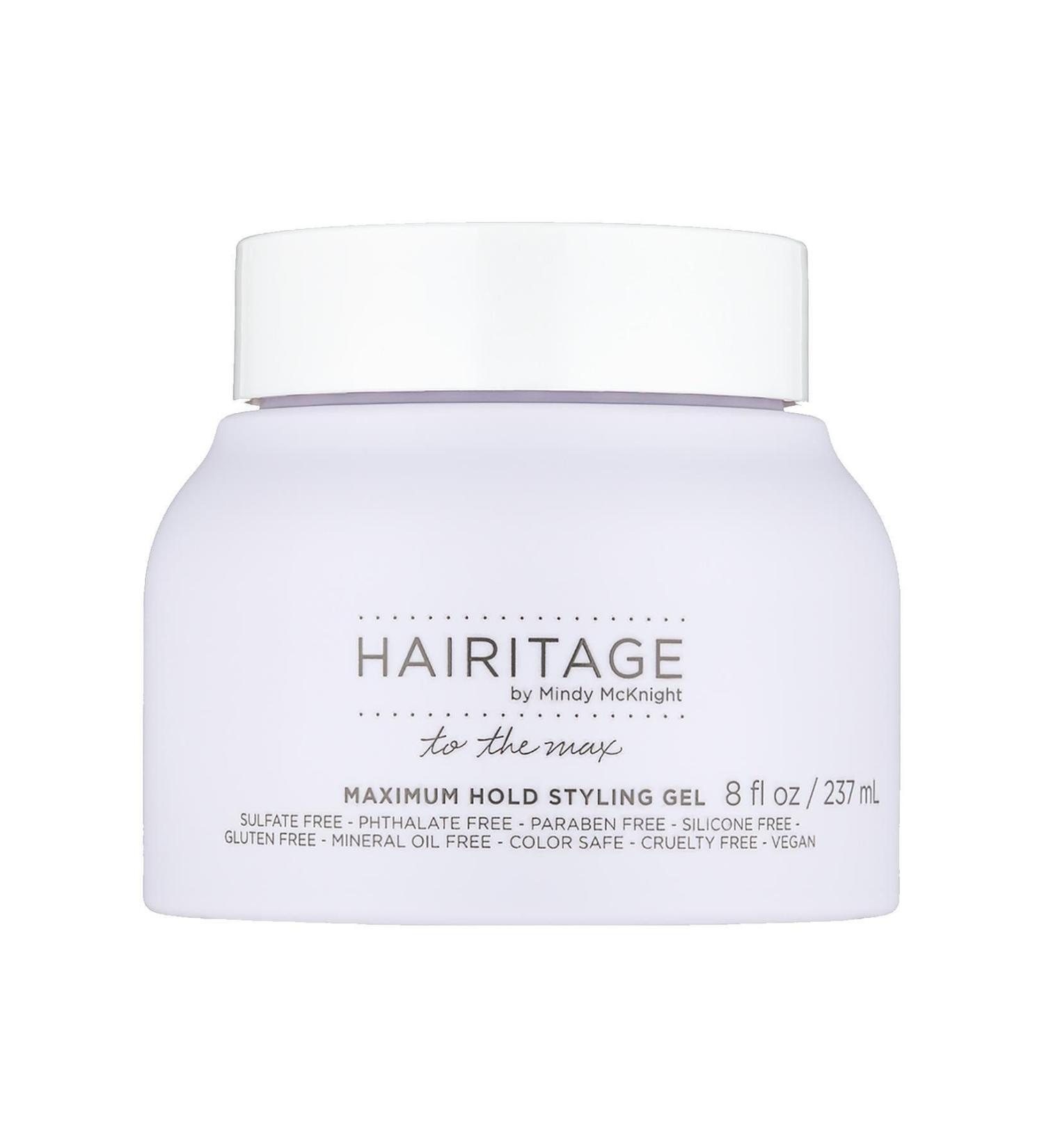 Hairitage Maximum Hold Hair Gel 237ml