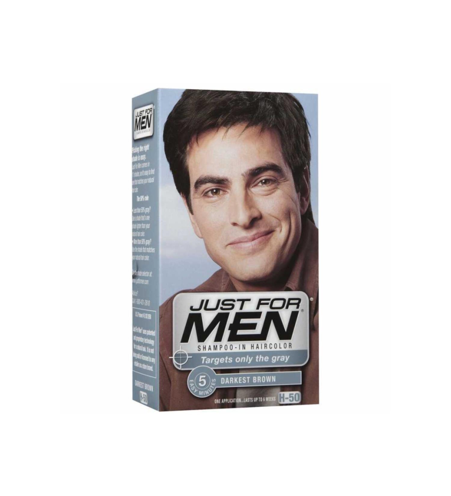 Just For Men Men's Brown Hair Dye H50-dark