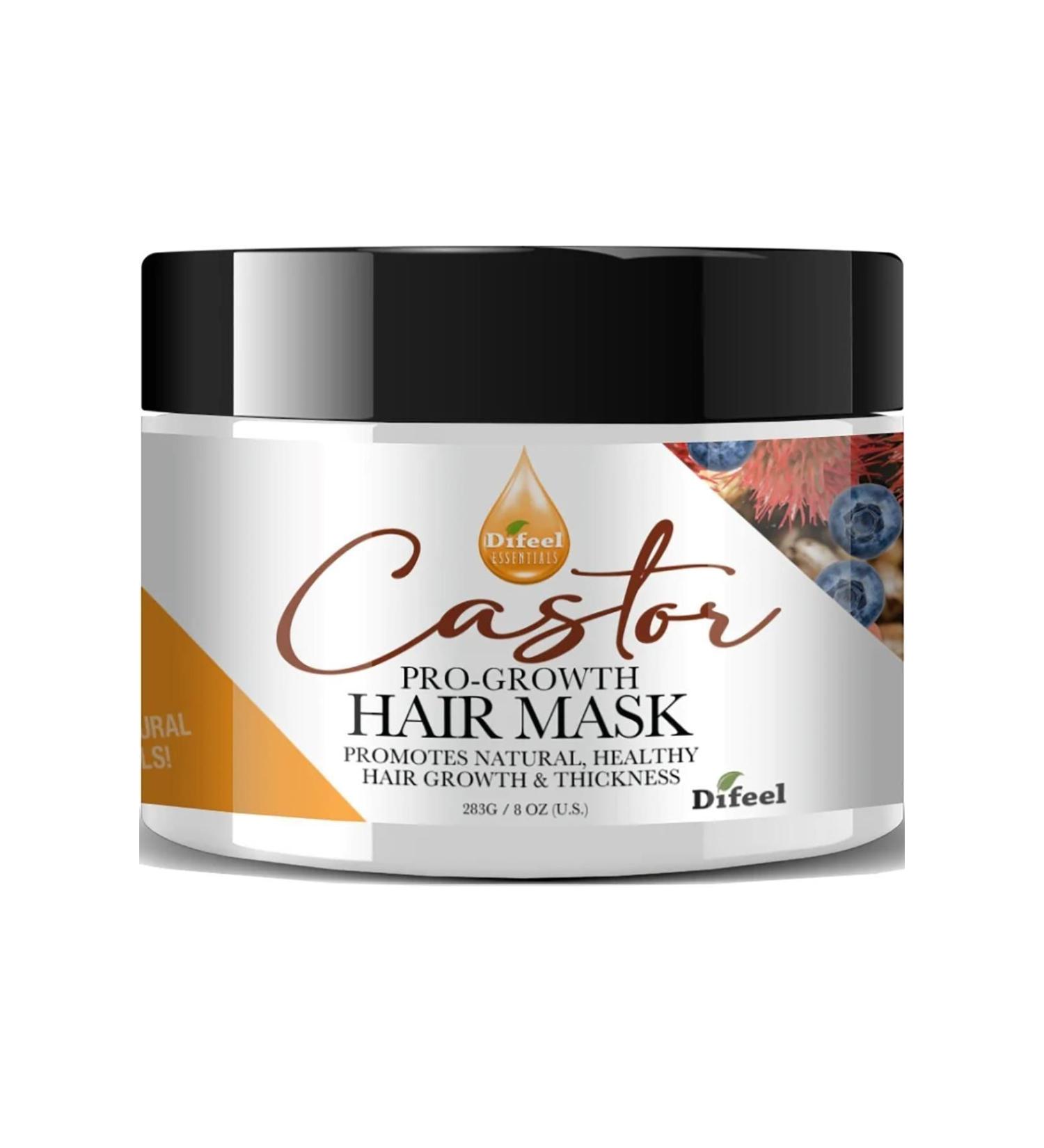 Difeel Essentials Castor Hair Mask for Slow Growing Hair 283gr