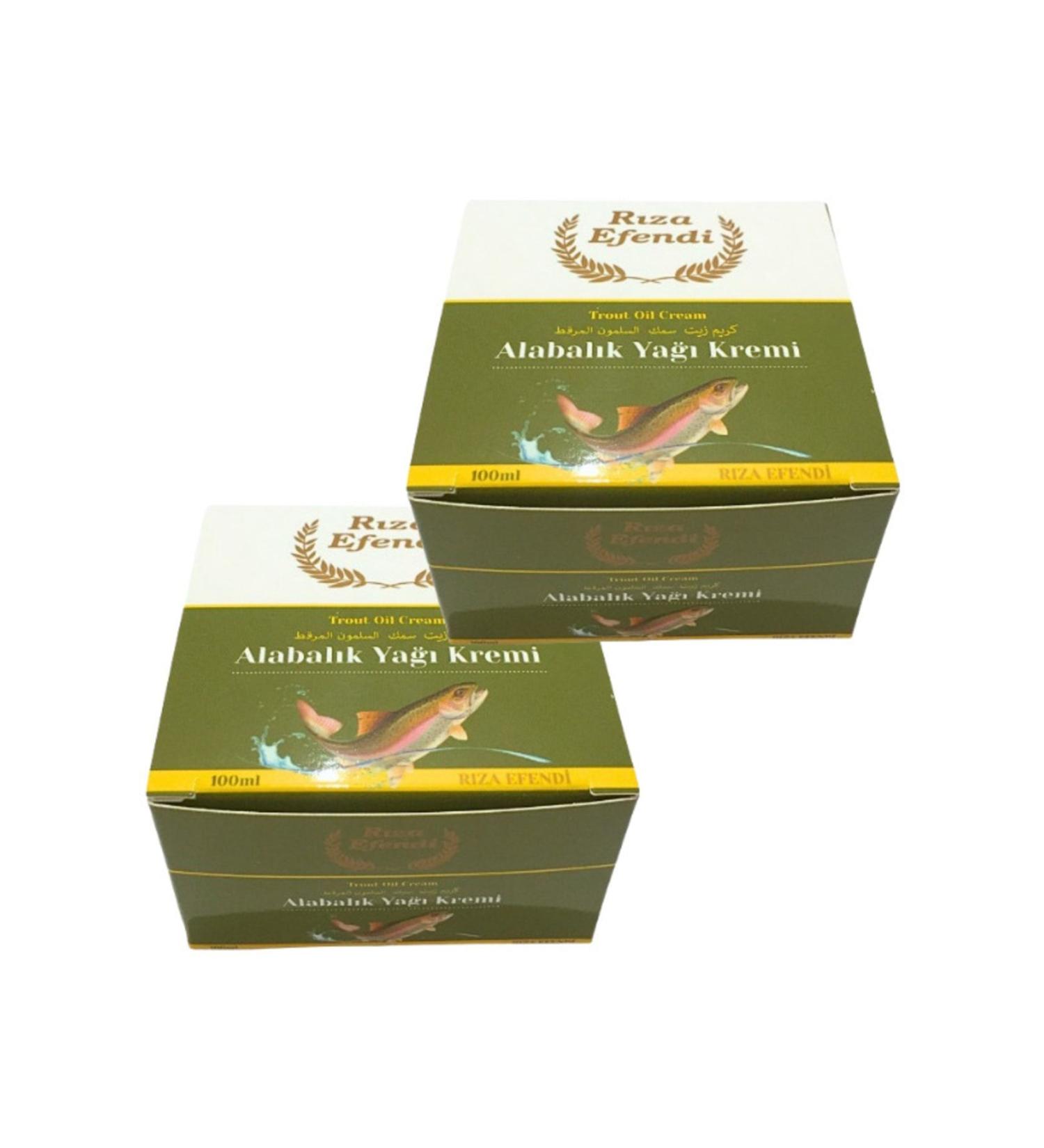 AK Distribution R za Efendi Trout Oil Cream 100ml 2 Pieces