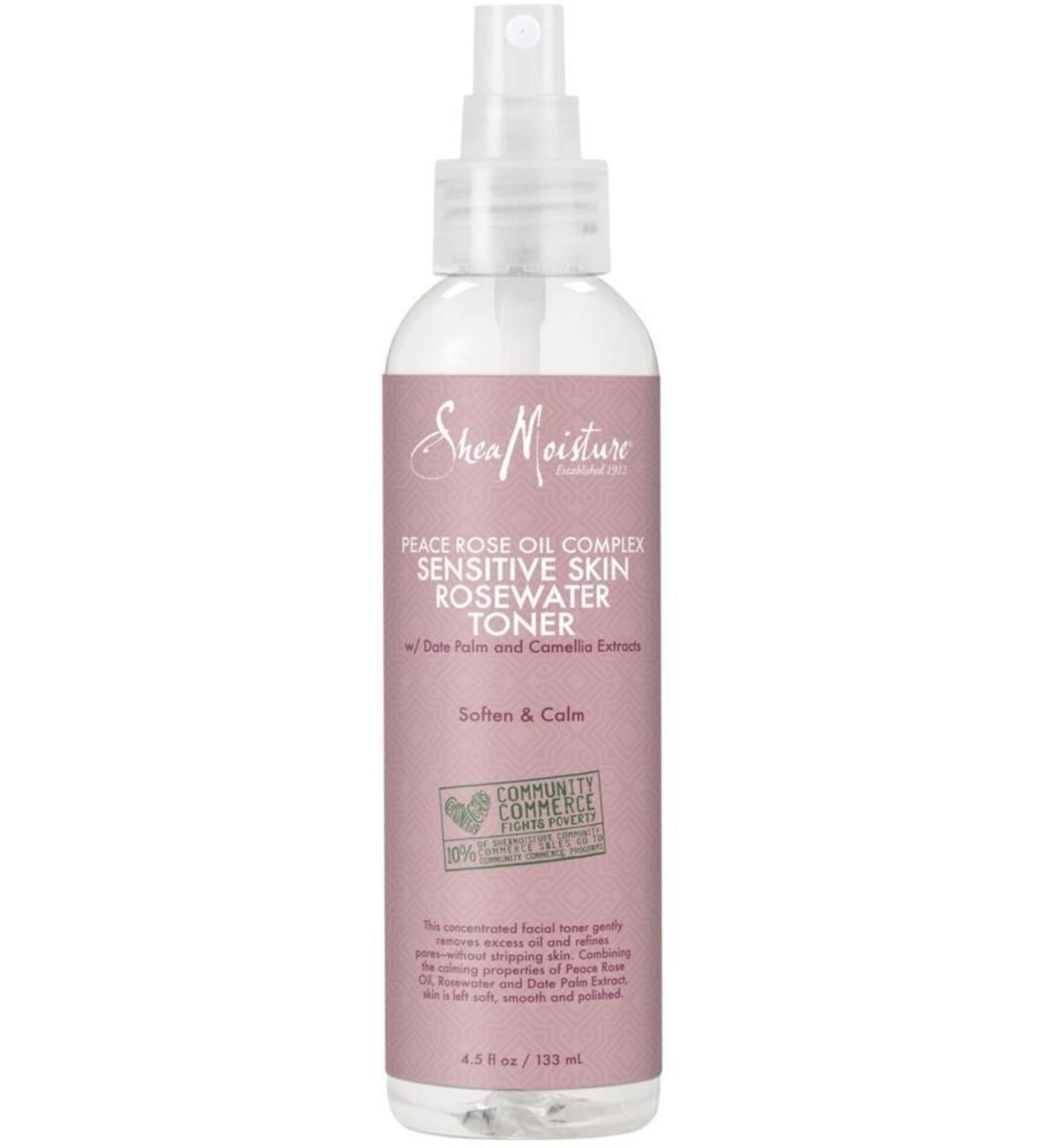 Shea Moisture Sensitive Skin Toner with Rose Water and Rose Oil 133ml