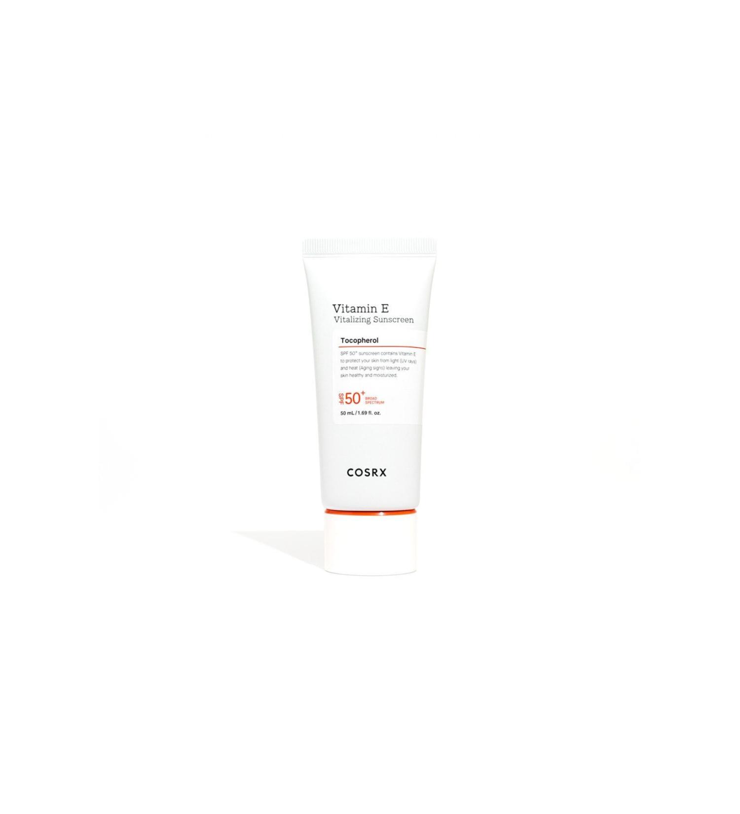 Cosrx Vitamin E Vitalizing Sunscreen SPF 50+ 50ml Sunscreen Cream - Buy Online on GoSupps.com