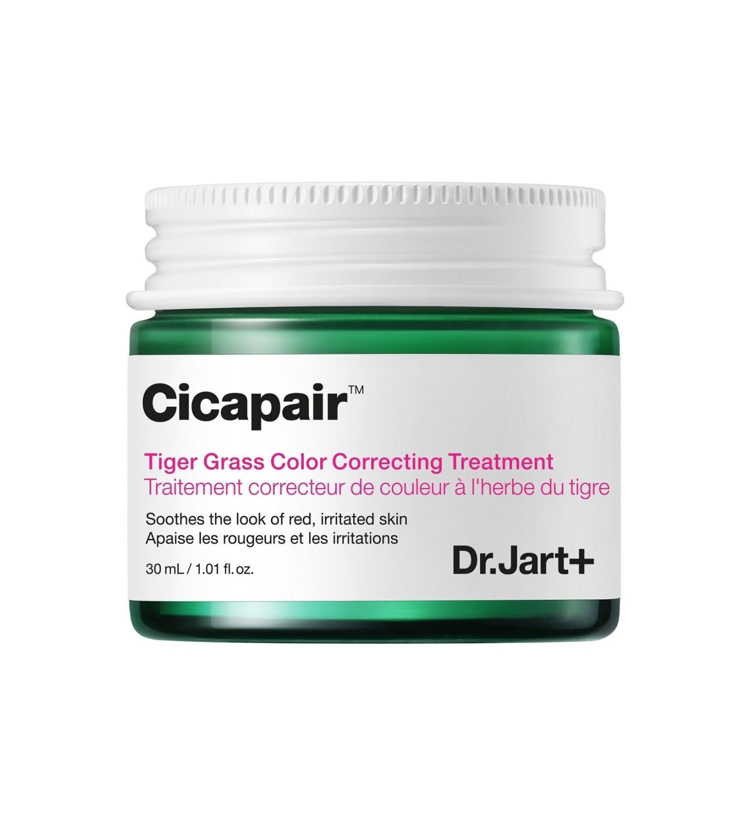 Dr.Jart Cicapair Tiger Grass Color Correcting Treatment - Anti-Redness Equalizing Face Cream 30ml - Buy Online on GoSupps.com