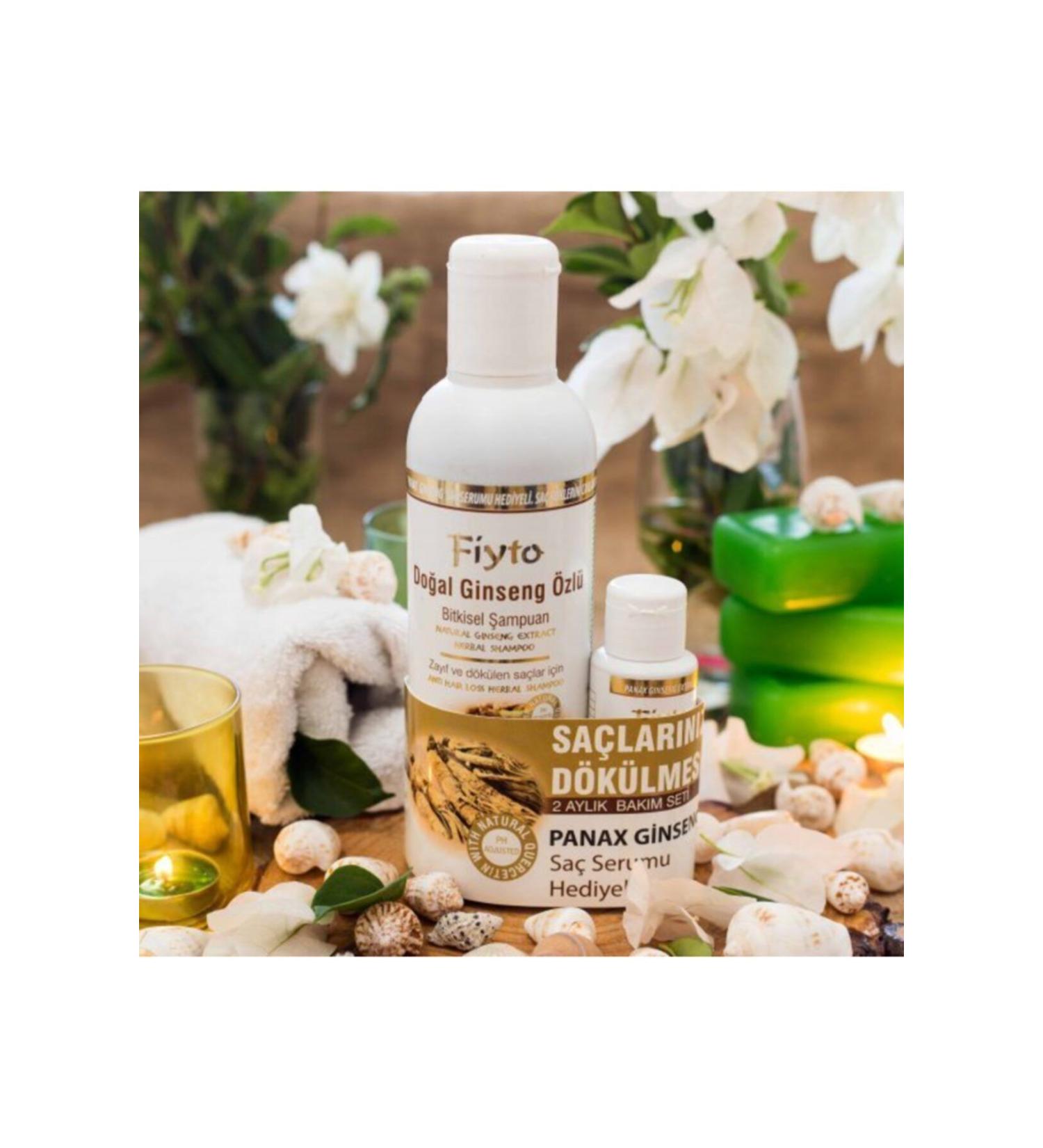 Fiyto Natural Ginseng Essence Herbal Shampoo