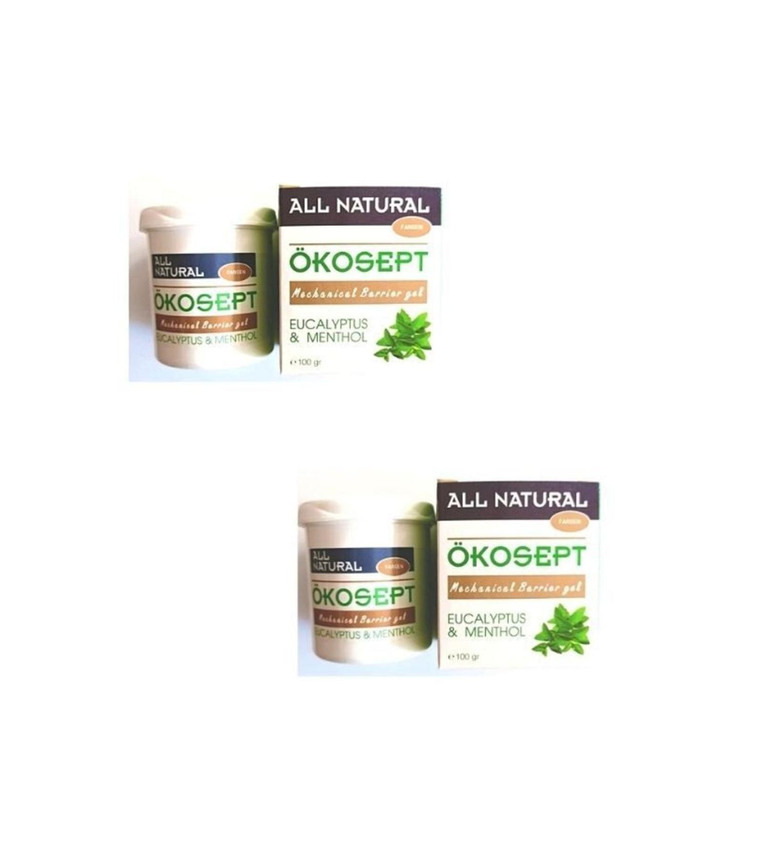 All Natural kosept Eucalyptus and Menthol 100 gr 2 Pieces - Buy Online on GoSupps.com
