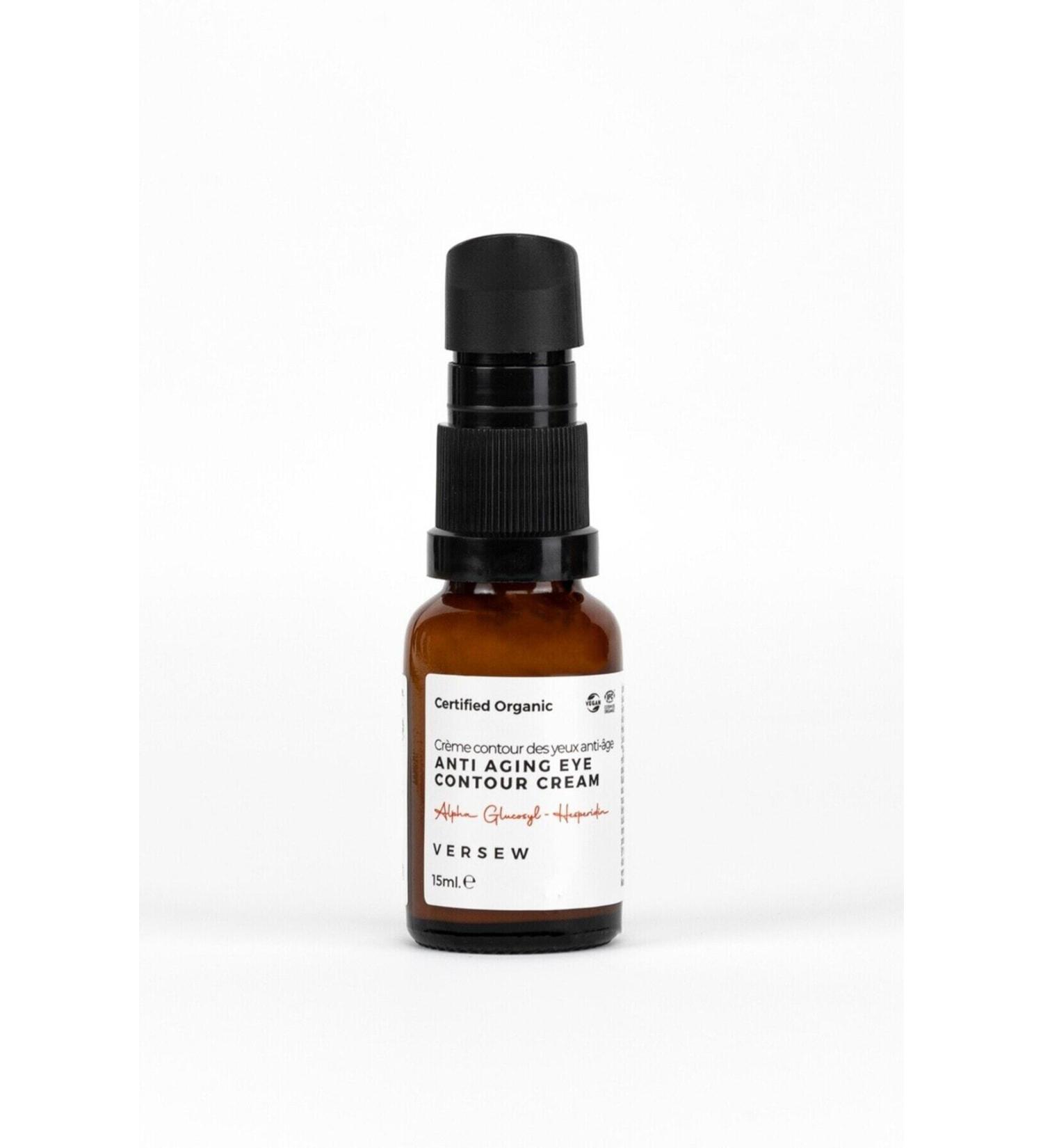 VERSEW Organic Anti Aging Eye Contour Care Cream 15 ml - Buy Online on GoSupps.com