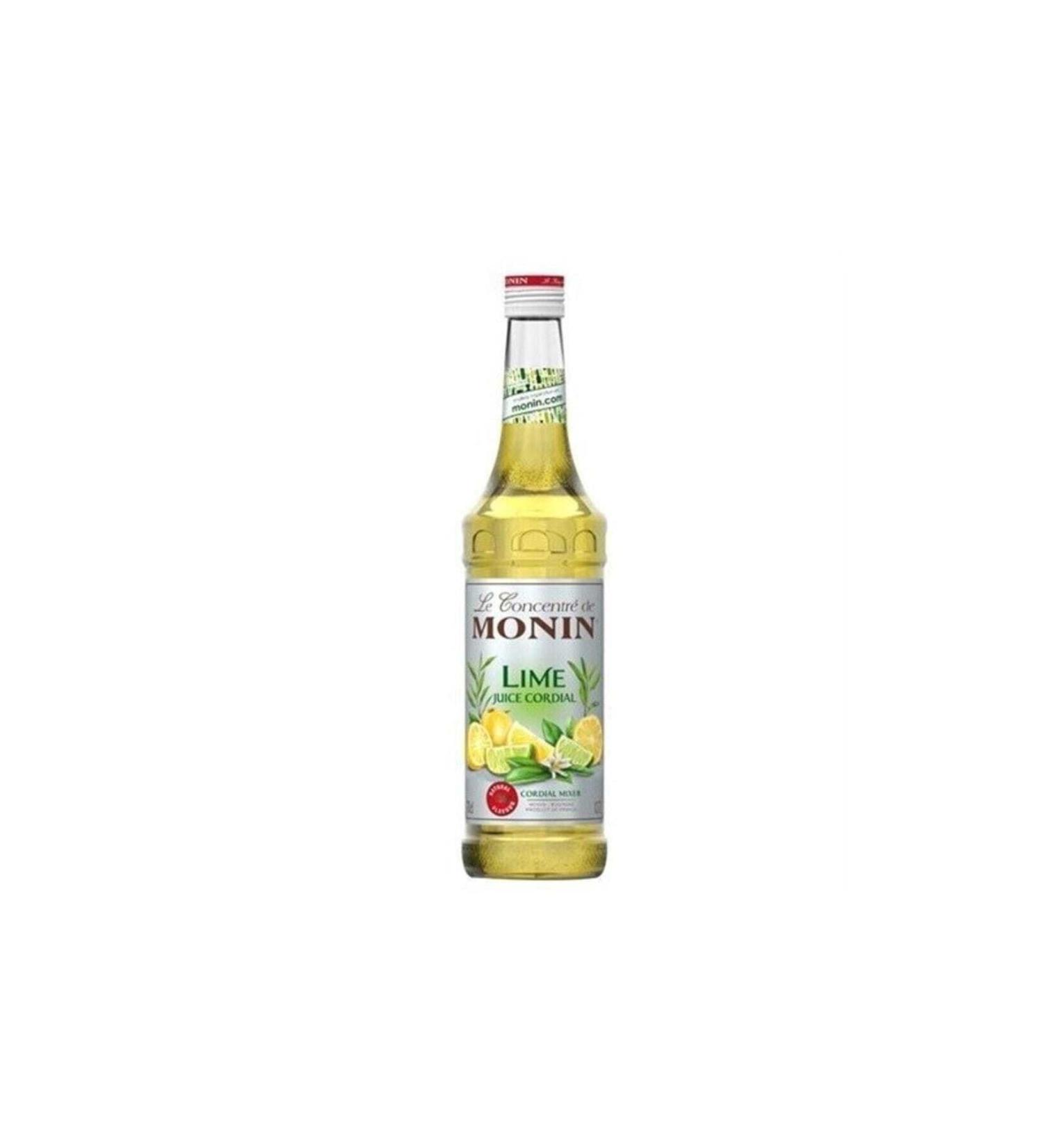 Monin Lime Juice Cordial (LEMON EXTRACT) Syrup 700 ml