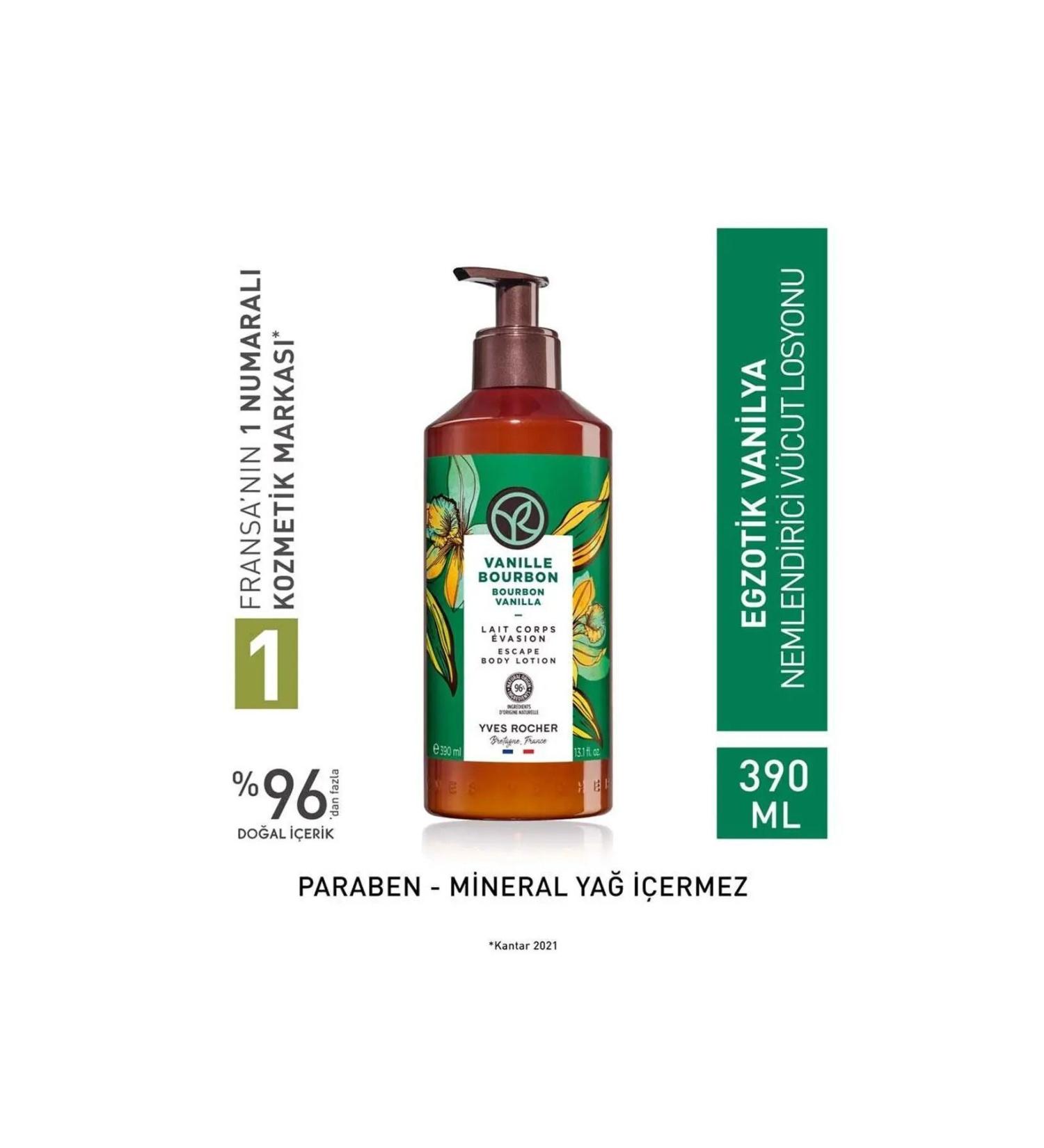 Yves Rocher Moisturizing Body Lotion - Exotic Vanilla - 390 Ml. - Buy Online on GoSupps.com