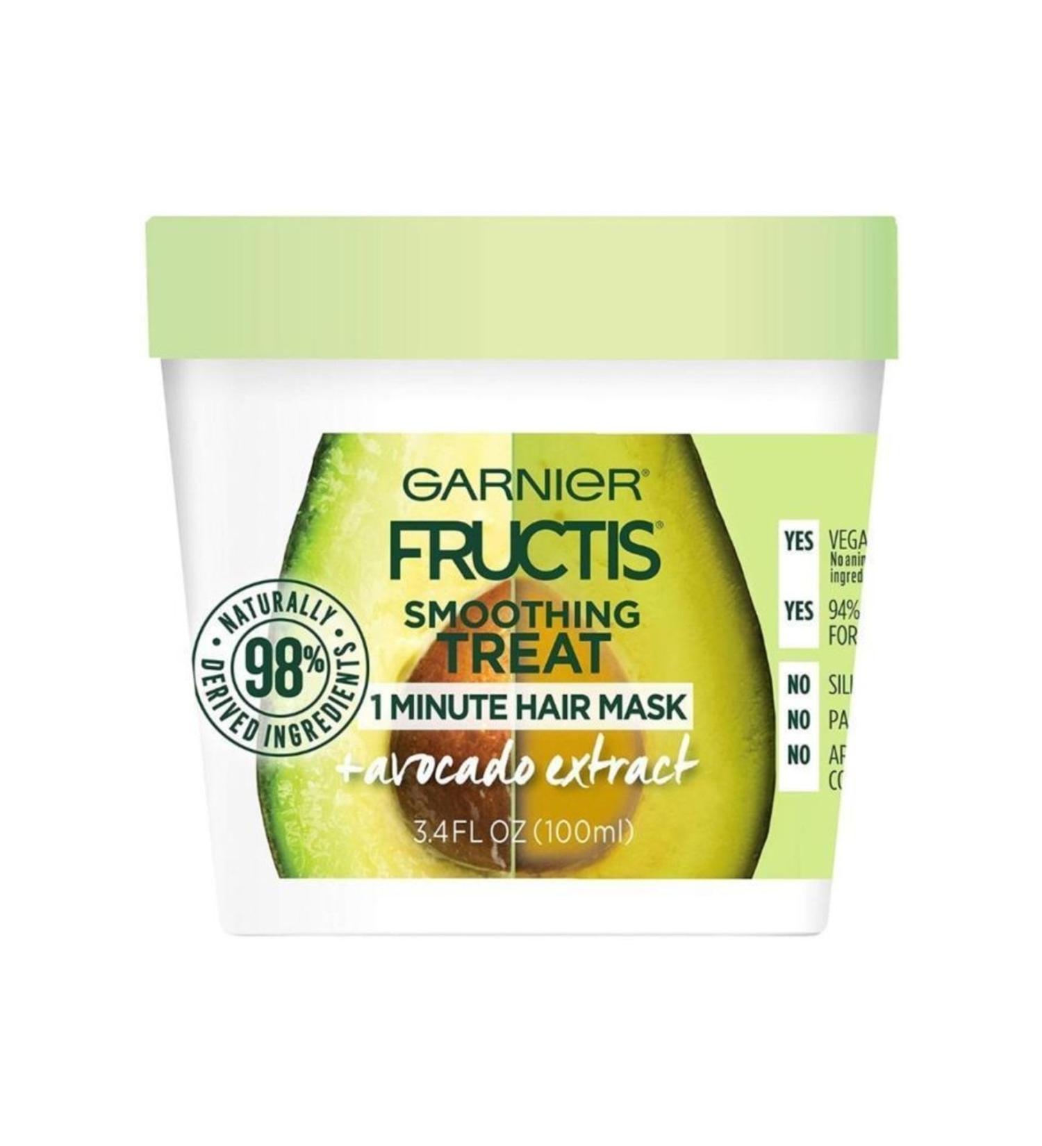Garnier Fructis Avocado Anti-Frizz Hair Mask 100ml - Buy Online on GoSupps.com
