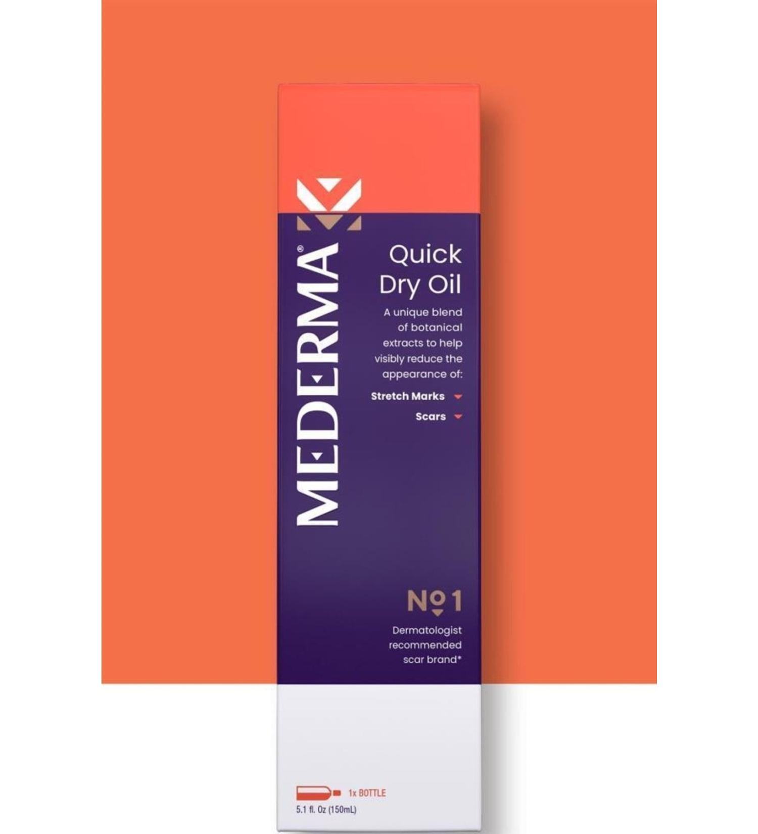 Mederma No:1 Quick Dry Oil Anti-Stretch Skin Care Oil 100ml