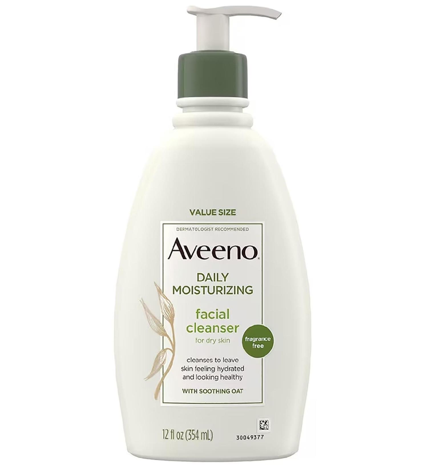 AVEENO Daily Moisturizing Unscented Facial Cleanser 354ML