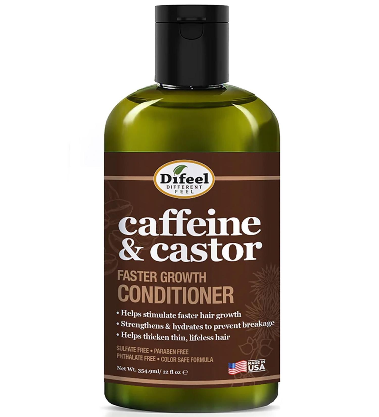 Difeel Caffeine & Castor Faster Growth Conditioner 354.9ML