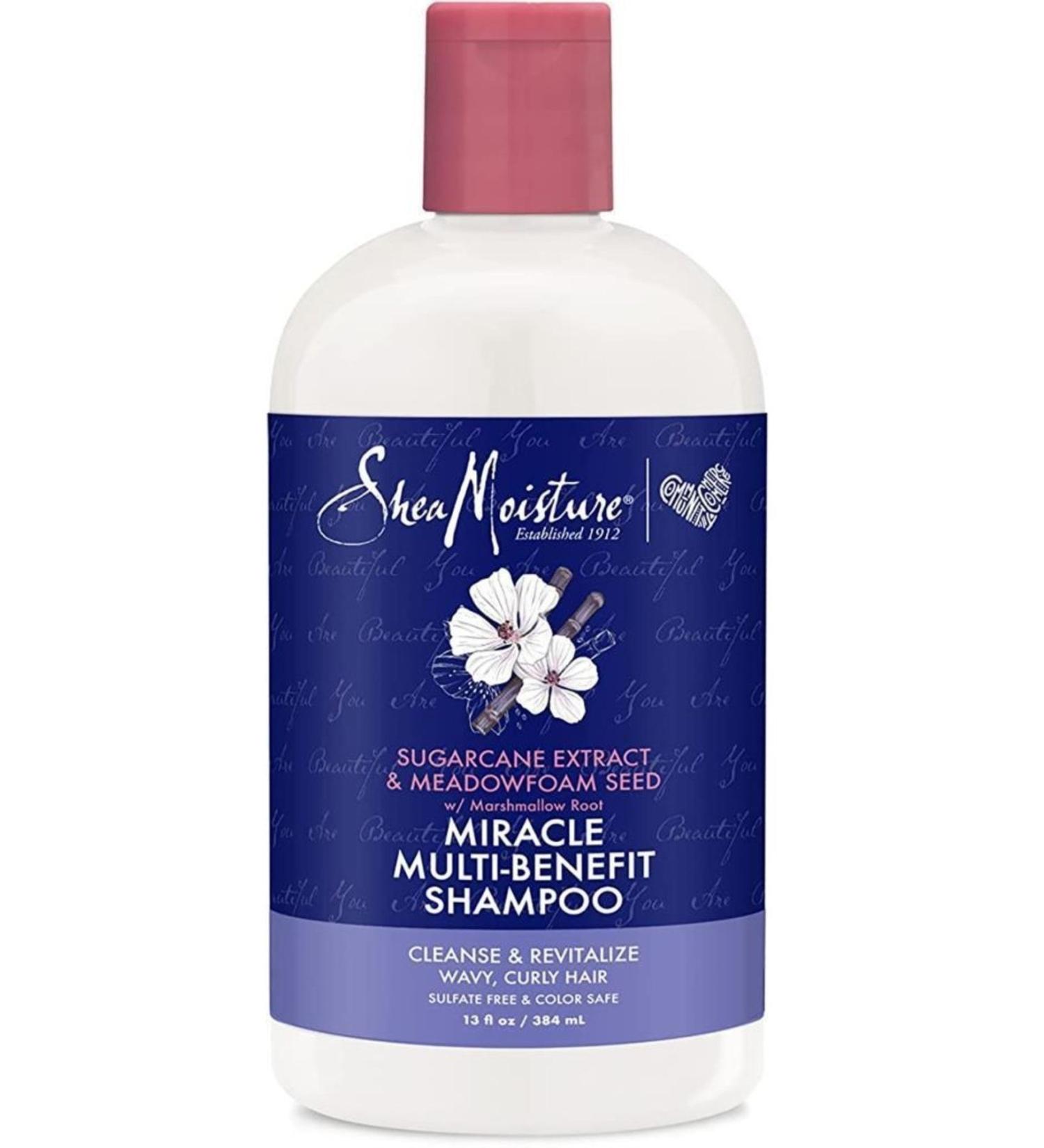 Shea Moisture Sugar Cane Extract & Meadowfoam Seed Shampoo 384ml