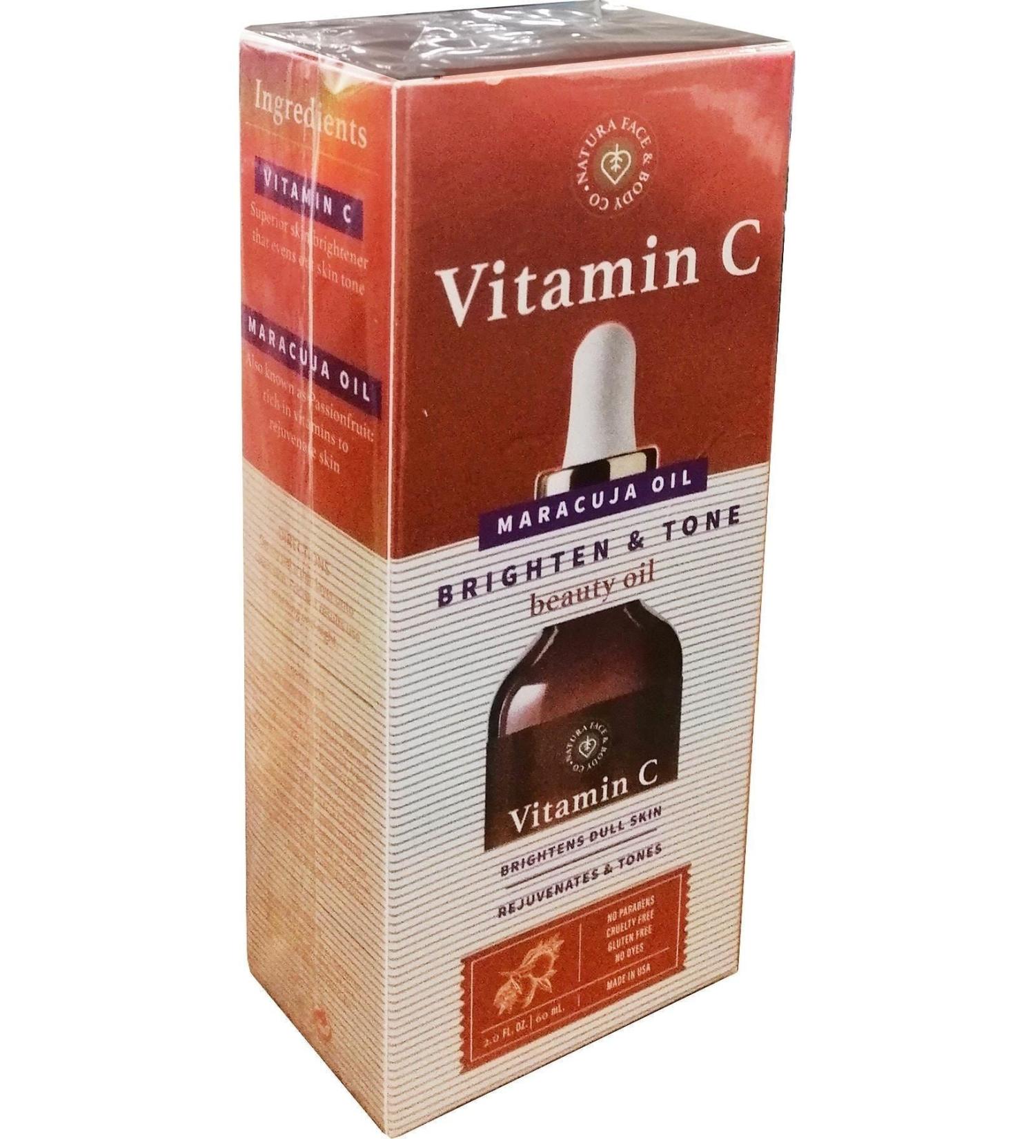 Natura Face Body Co. Natura Face & Body Co. Vitamin C and Maracuja Oil 60ml