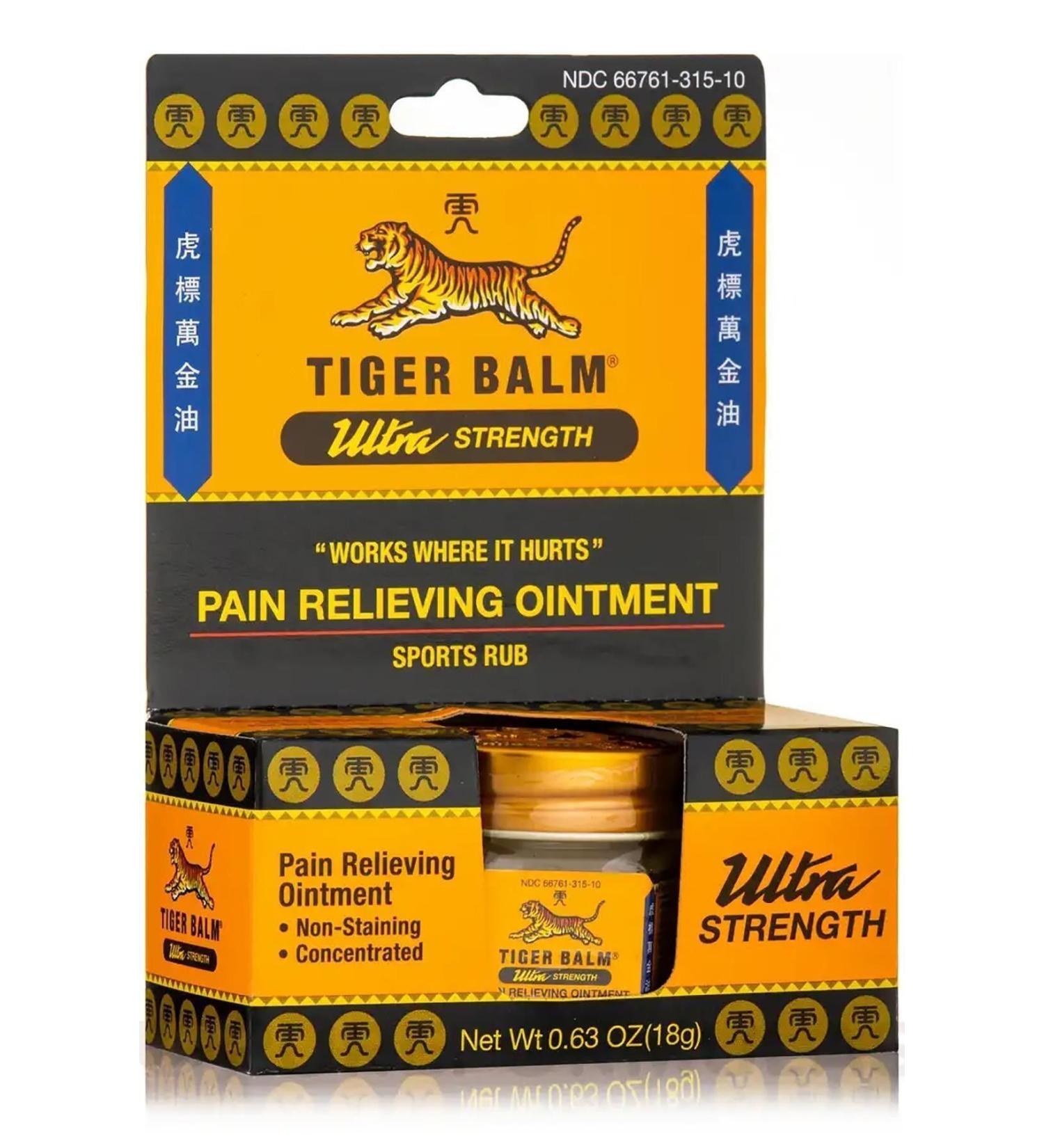 Tiger Balm Ultra Strength Sports Rub 18GR