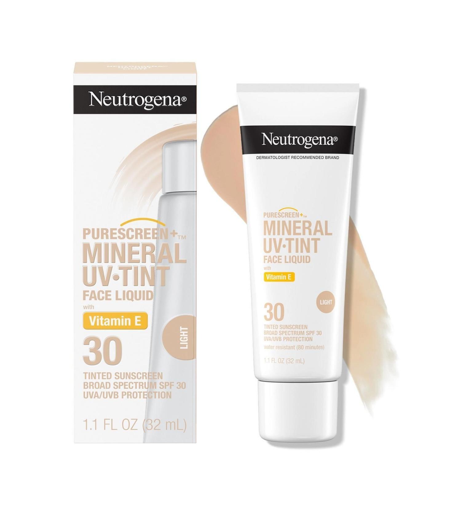 Neutrogena Mineral UV Tint SPF30 Light Tinted Sunscreen 32ML - Buy Online on GoSupps.com