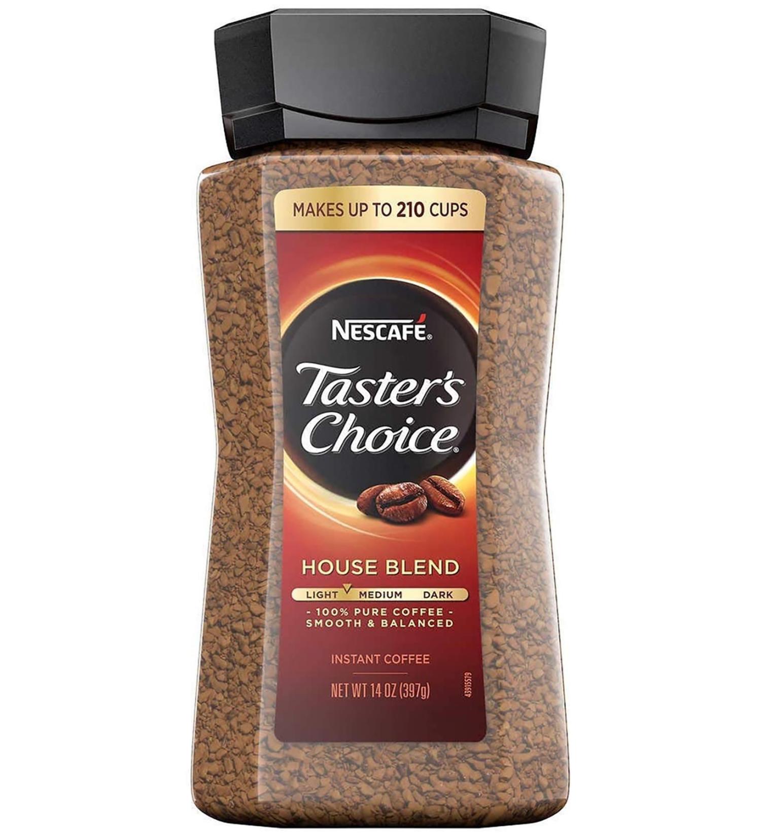Nescafe Taster's Choice Instant Coffee House Blend Light 397GR
