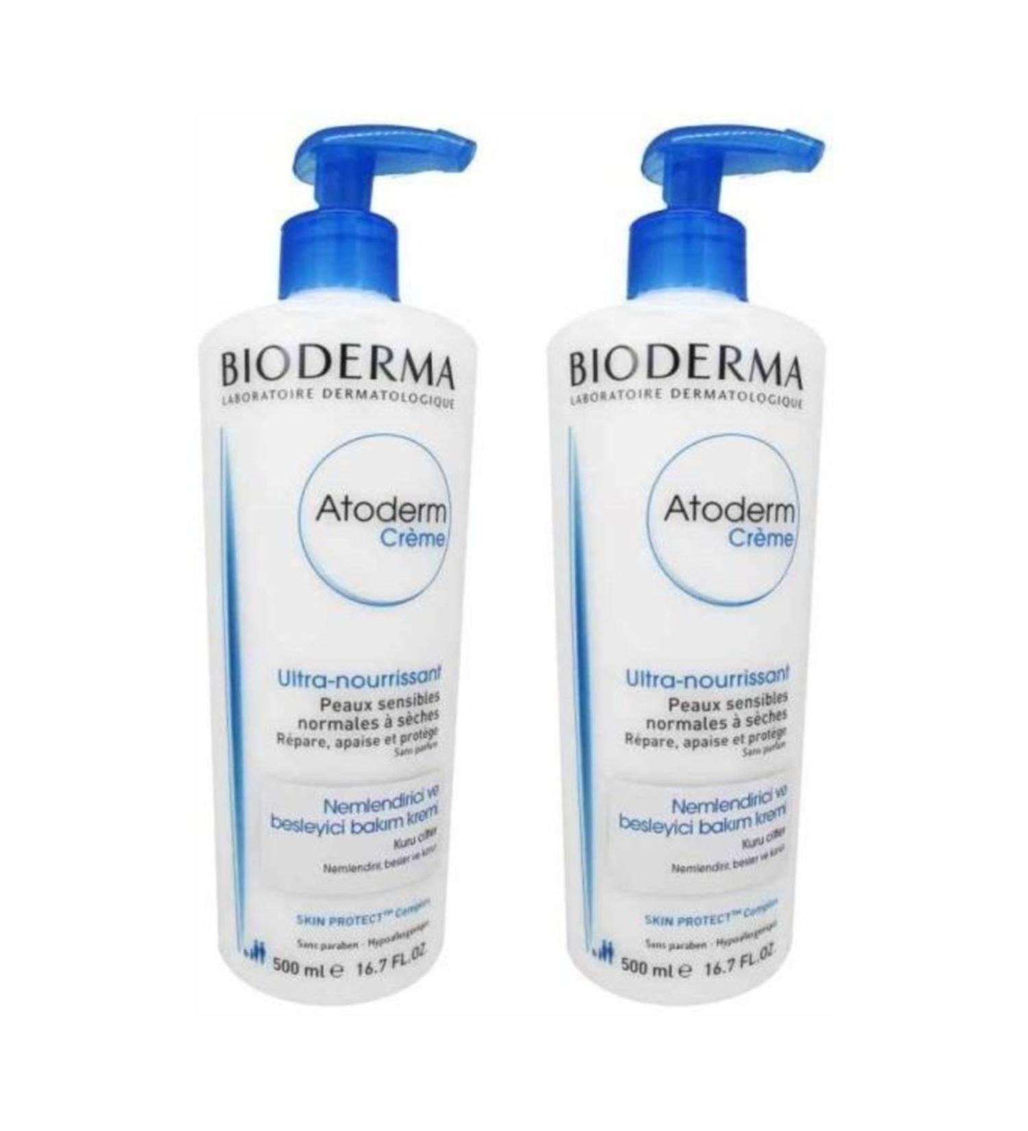 Bioderma Atoderm Cream 500 ml 2 Pieces