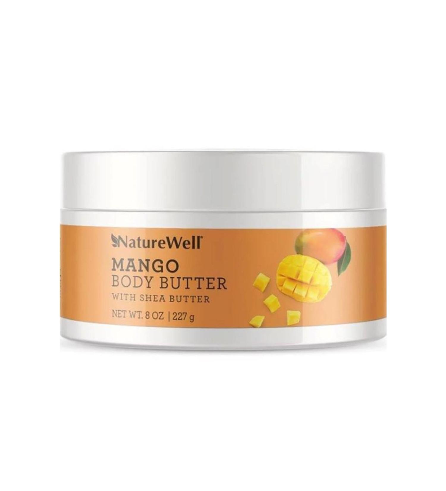 Nature Well Shea Butter and Mango Essence Body Care Oil 227gr