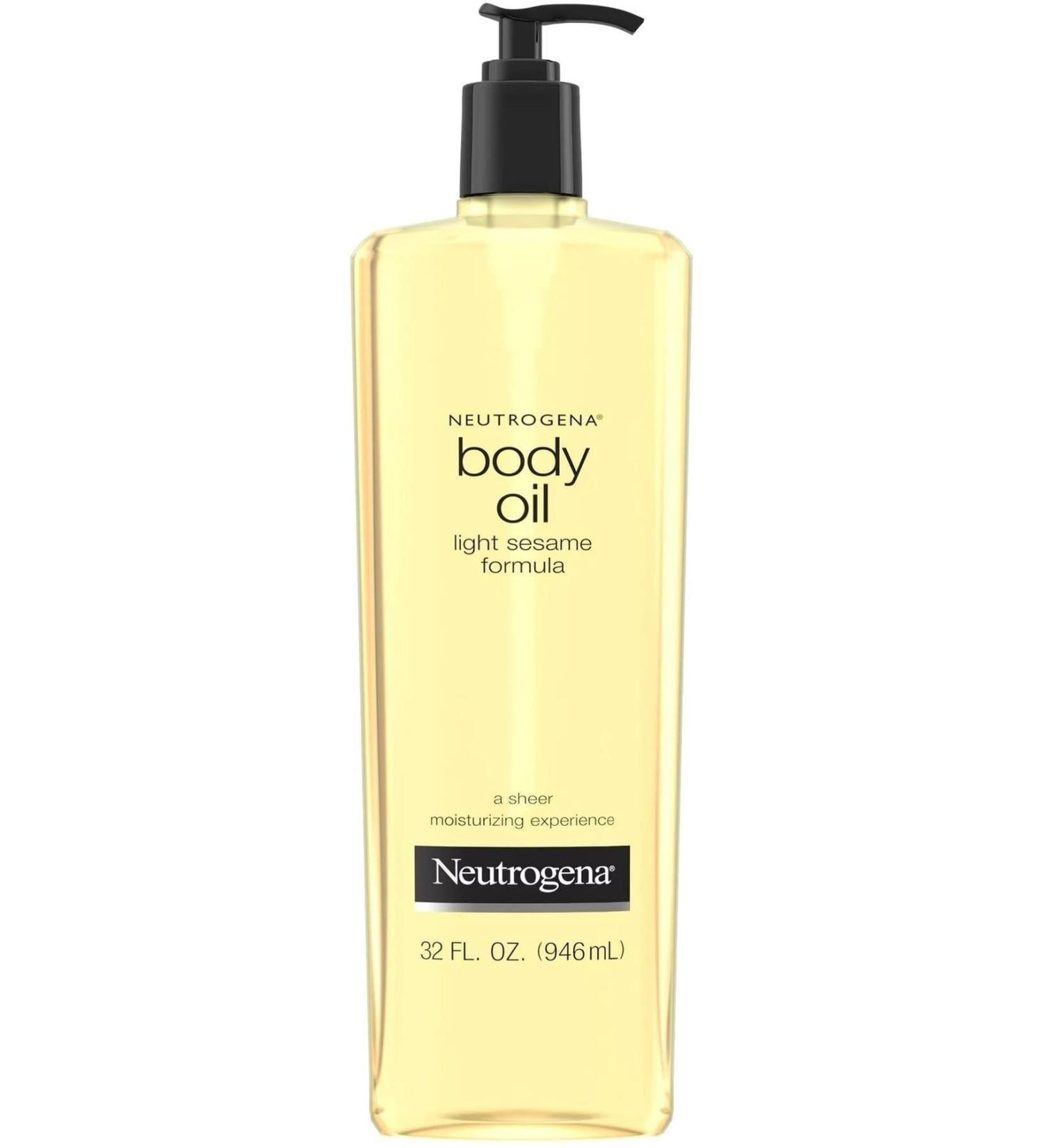 Neutrogena Light Sesame Formula Moisturizing Body Oil 946ML - Buy Online on GoSupps.com