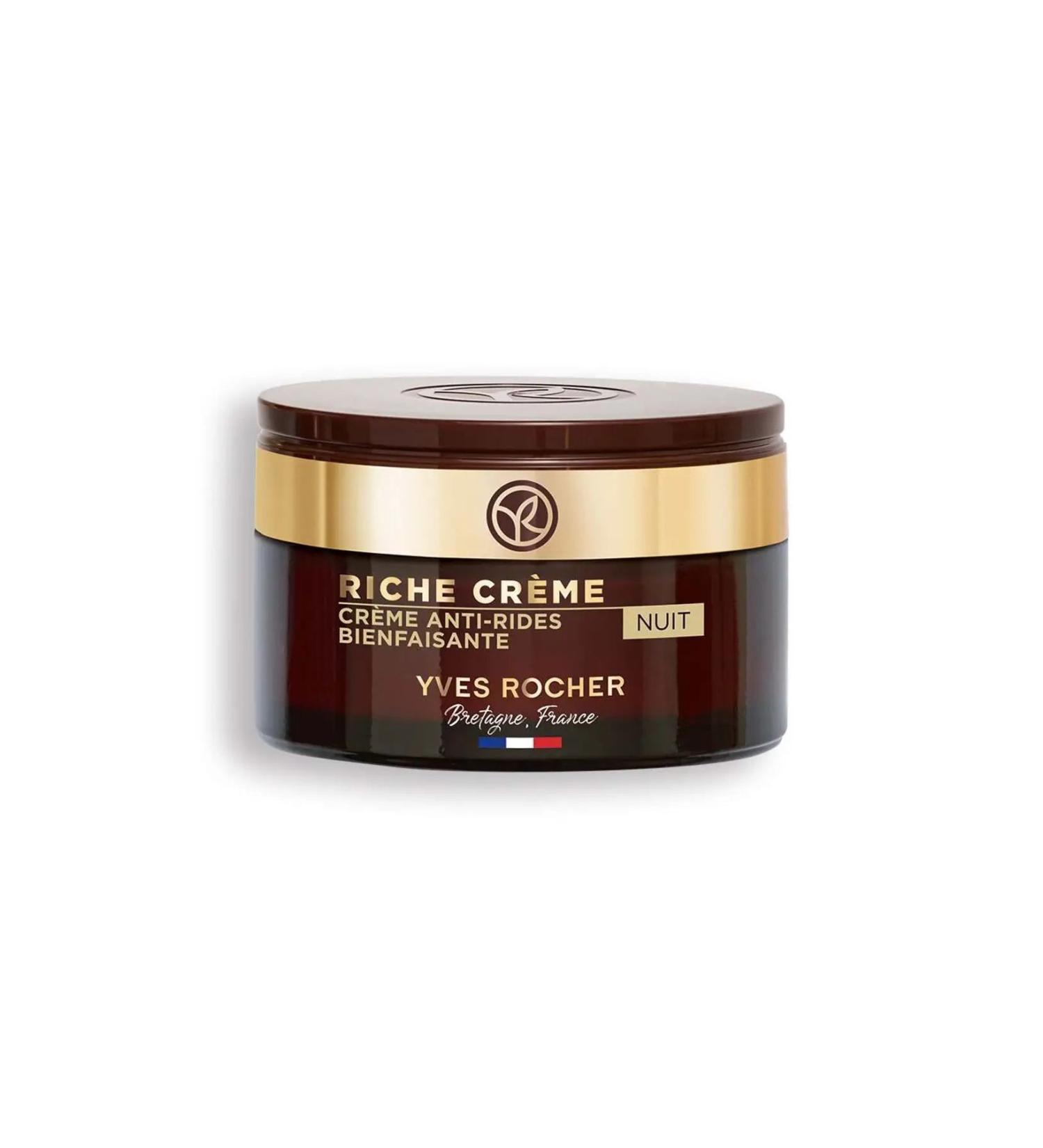 Yves Rocher Riche Creme Night Cream Nourishing Anti-Aging Precious Oil Care - Carest Cosmetic - Buy Online on GoSupps.com