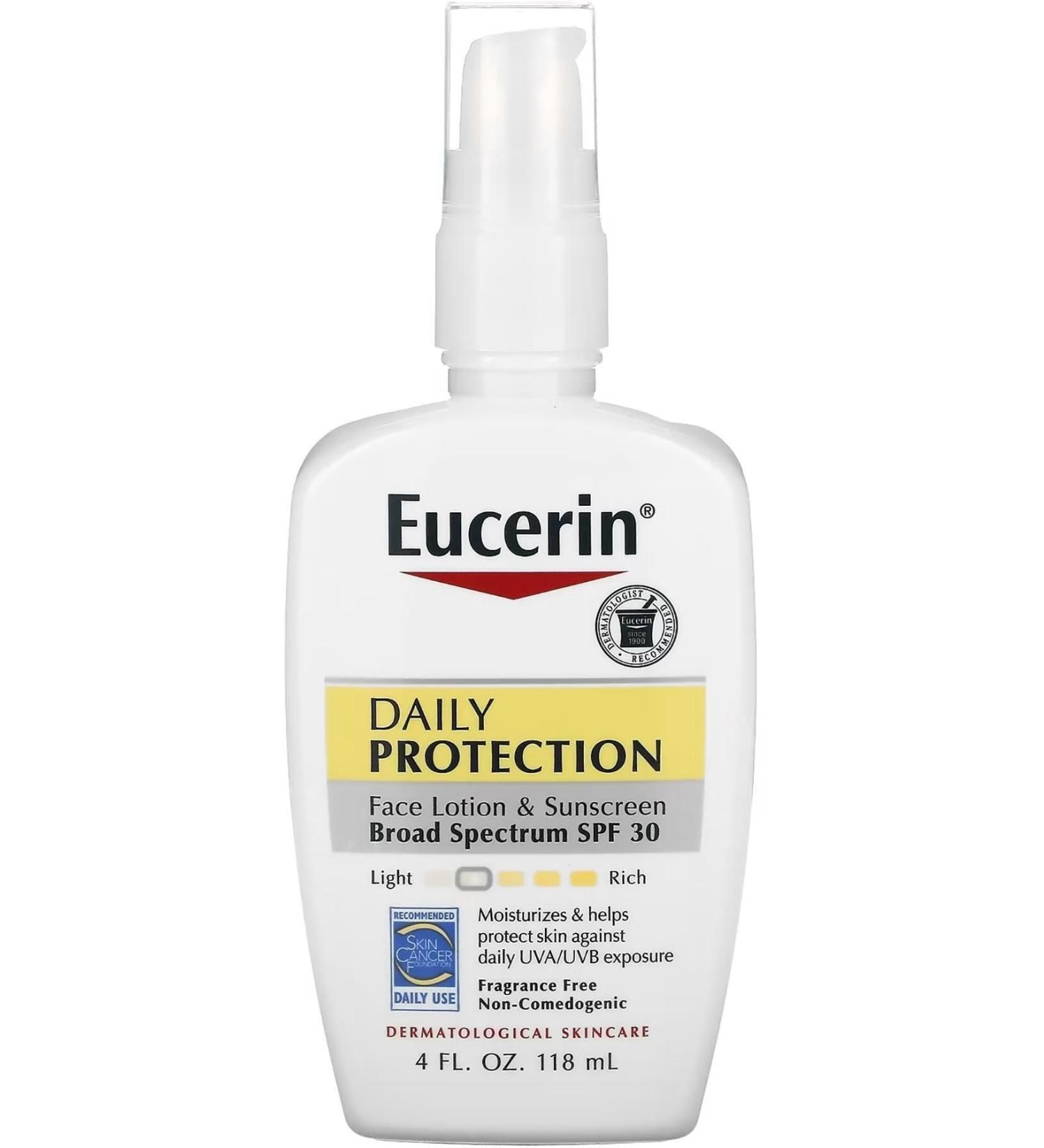 Eucerin Daily Protection Spf30 Face Lotion 118ml
