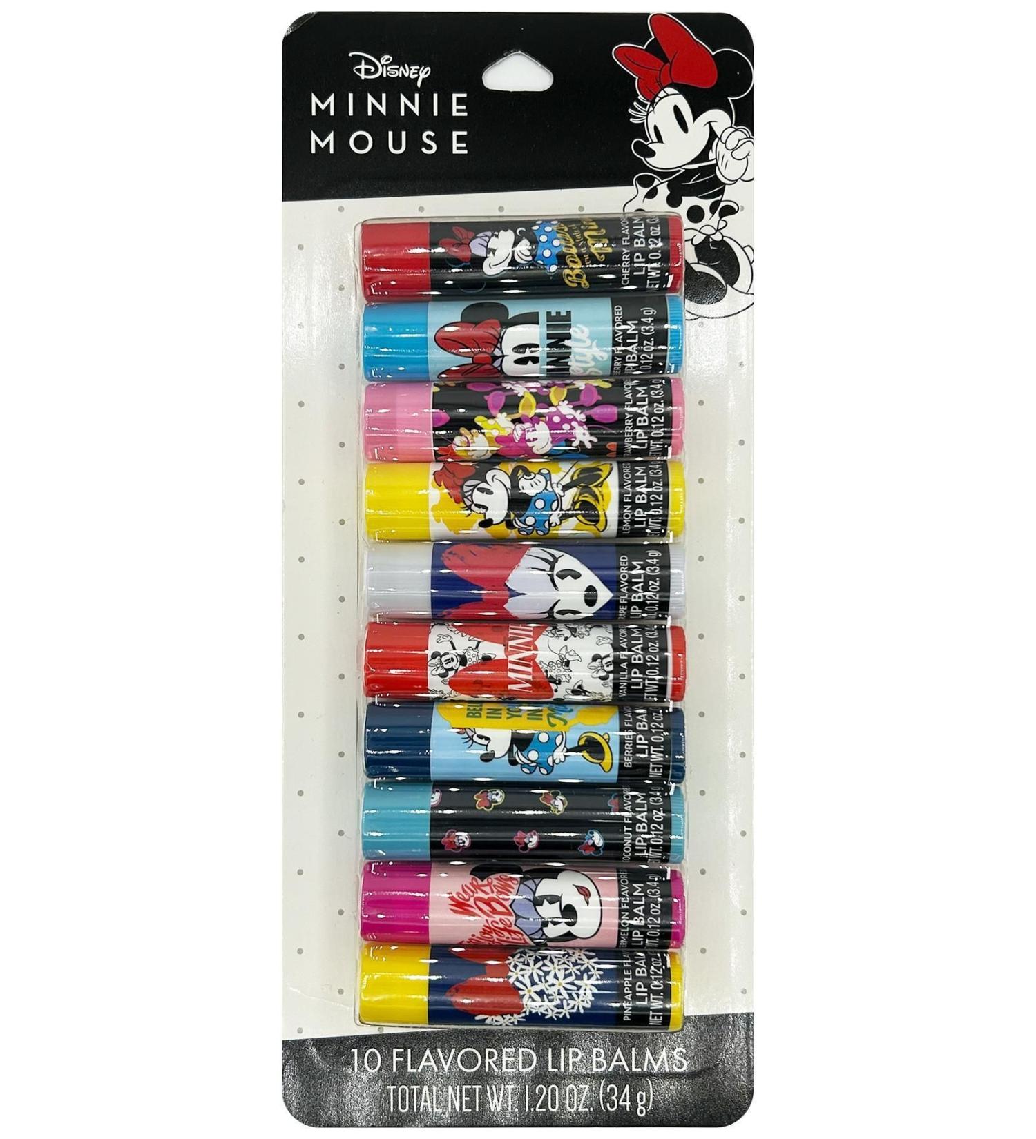 TASTE Beauty Minnie Mouse Lip Balm Lip Balm Variety Pack 10 Pieces