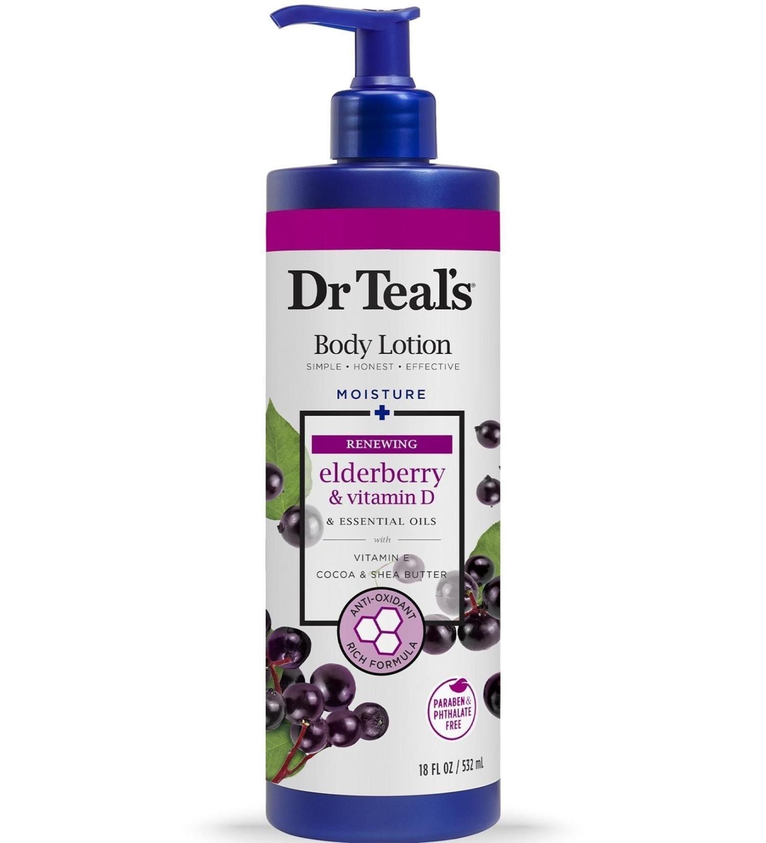 Dr. Teals DR.Teals Regenerating Elderberry & Vitamin D Body Lotion 532ML
