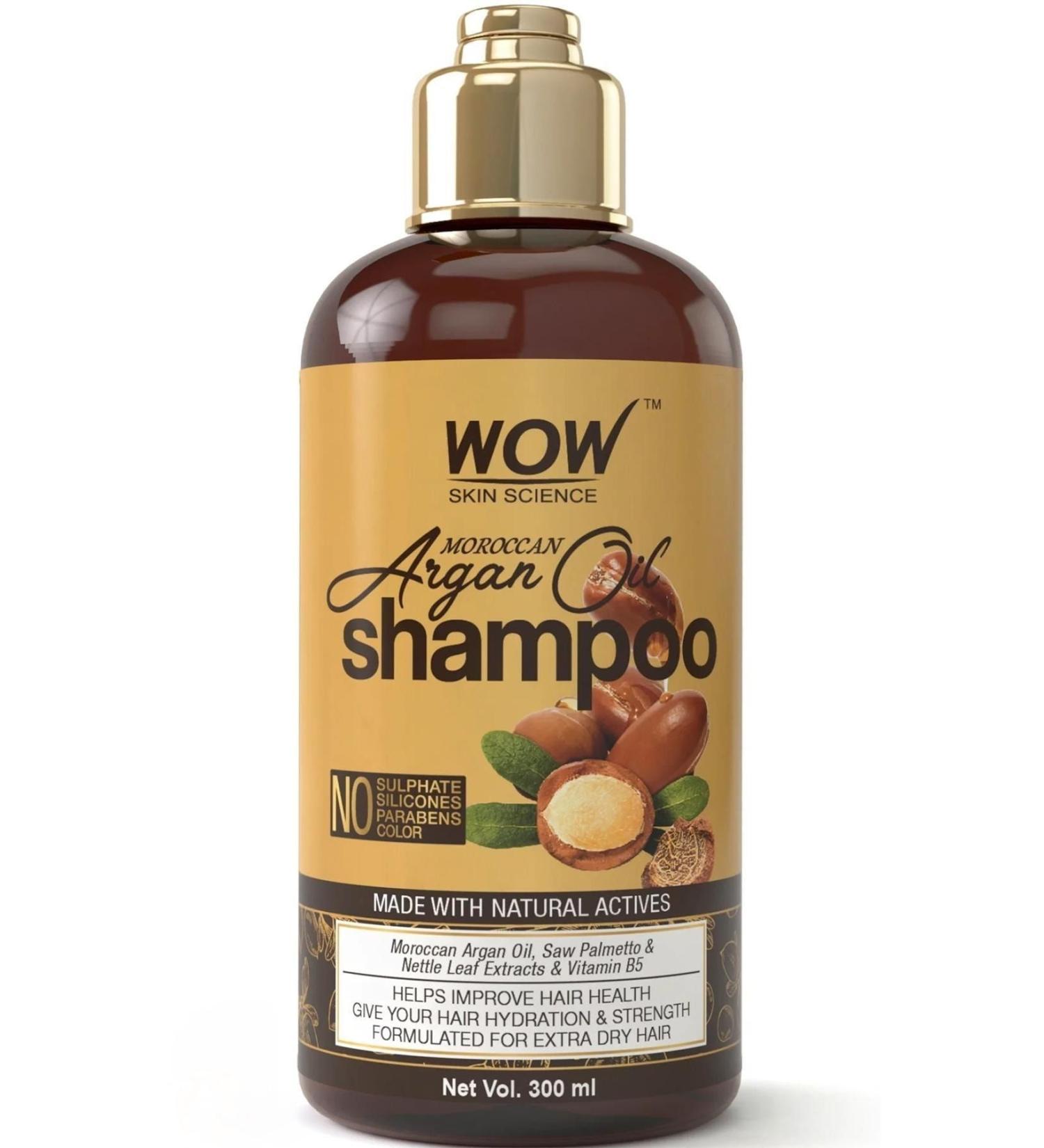 WOW Moroccan Argan Oil Shampoo 300ml