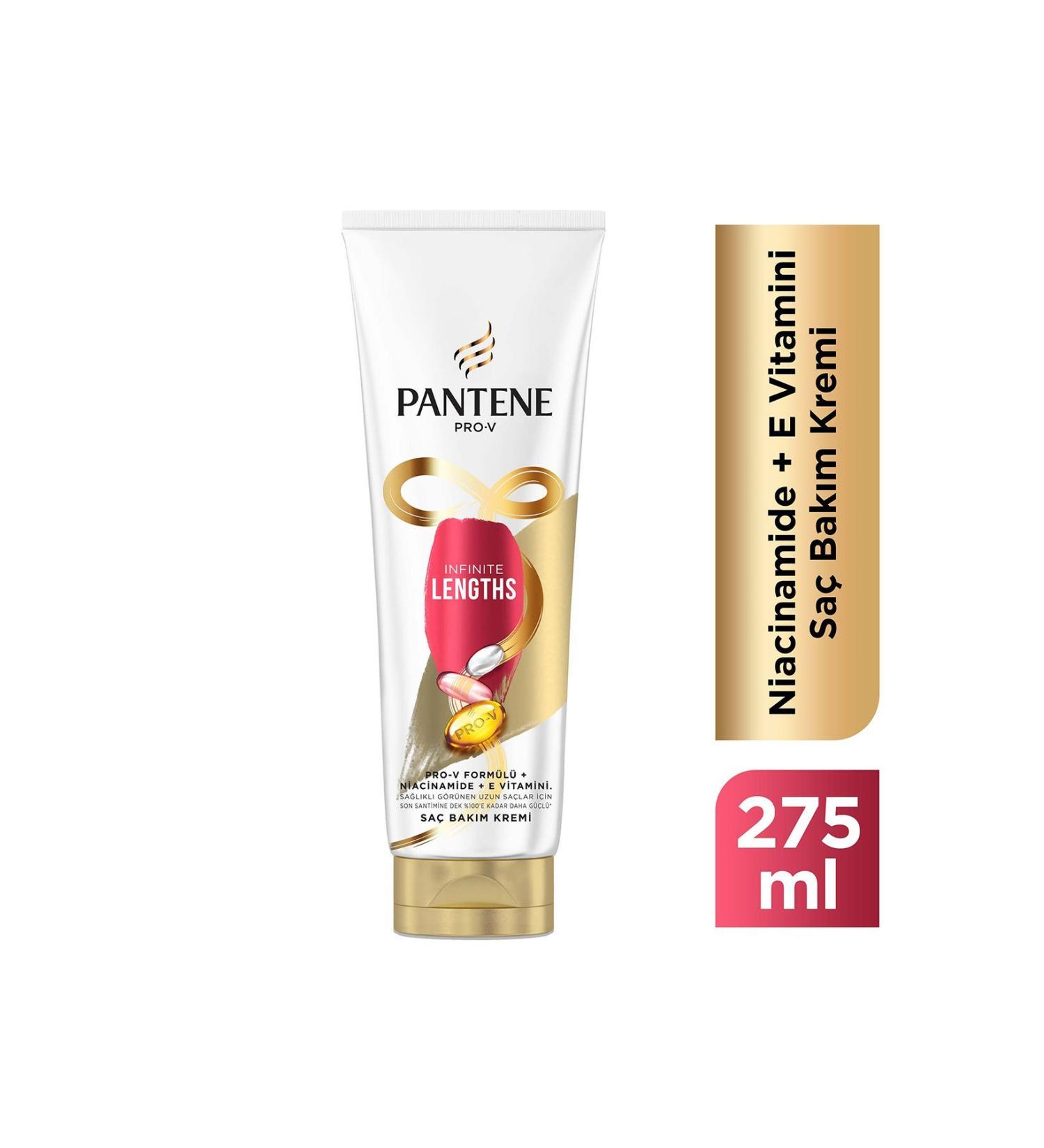 Pantene 3 x Infinite Lengths Hair Care Cream 275 ML - 3 pieces - Buy Online on GoSupps.com