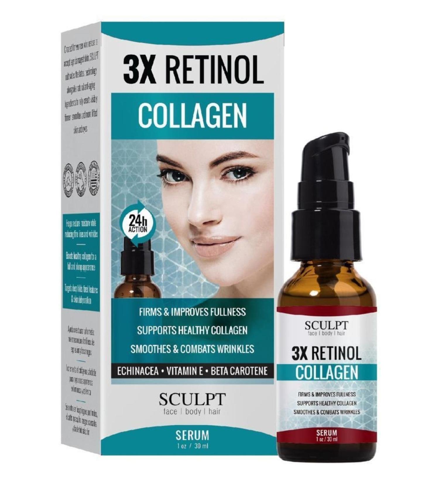 Sculpt 3x Retinol Collagen Serum 30ml