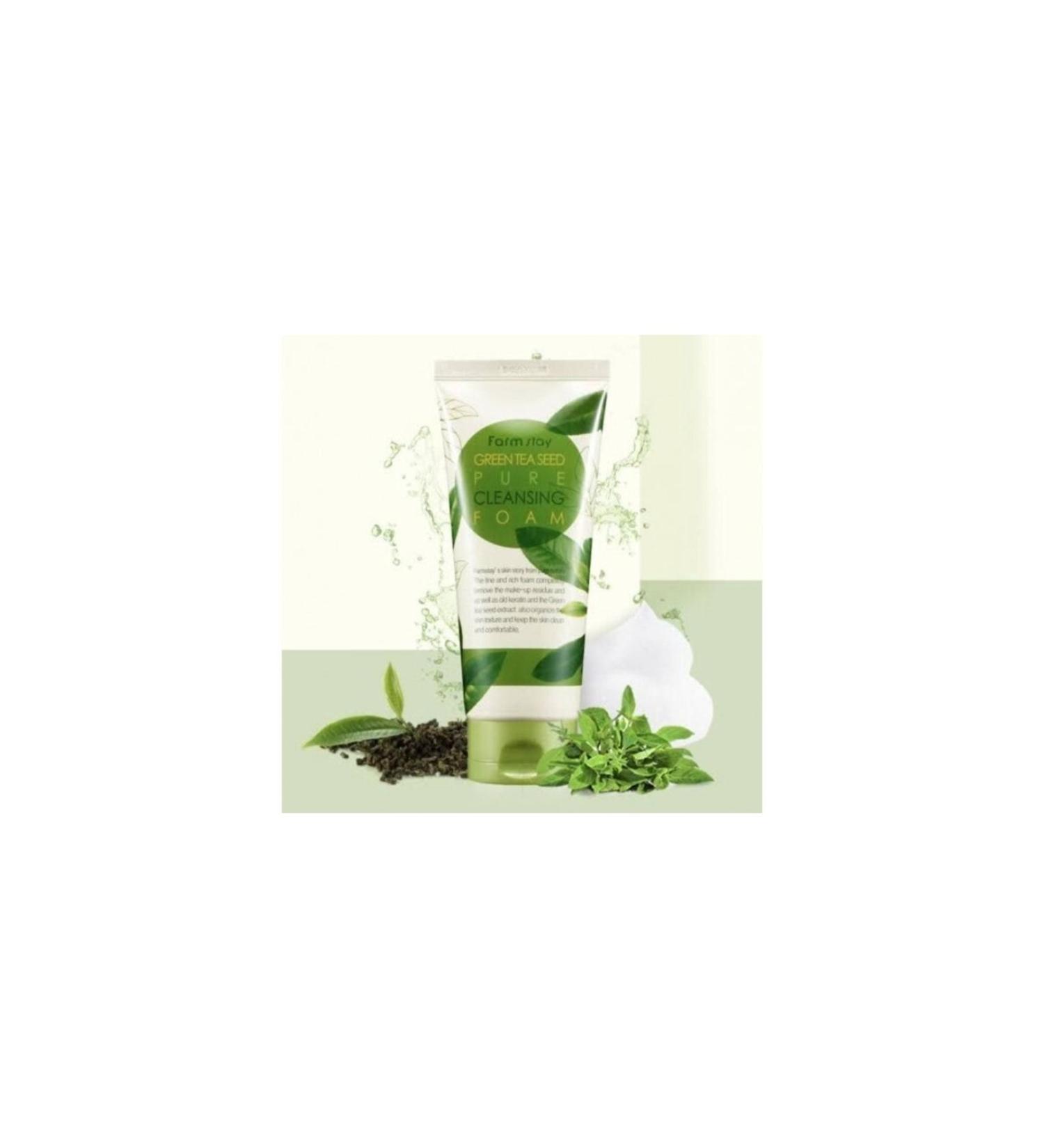 Farmstay Green Tea Seed Pure Cleansing Foam