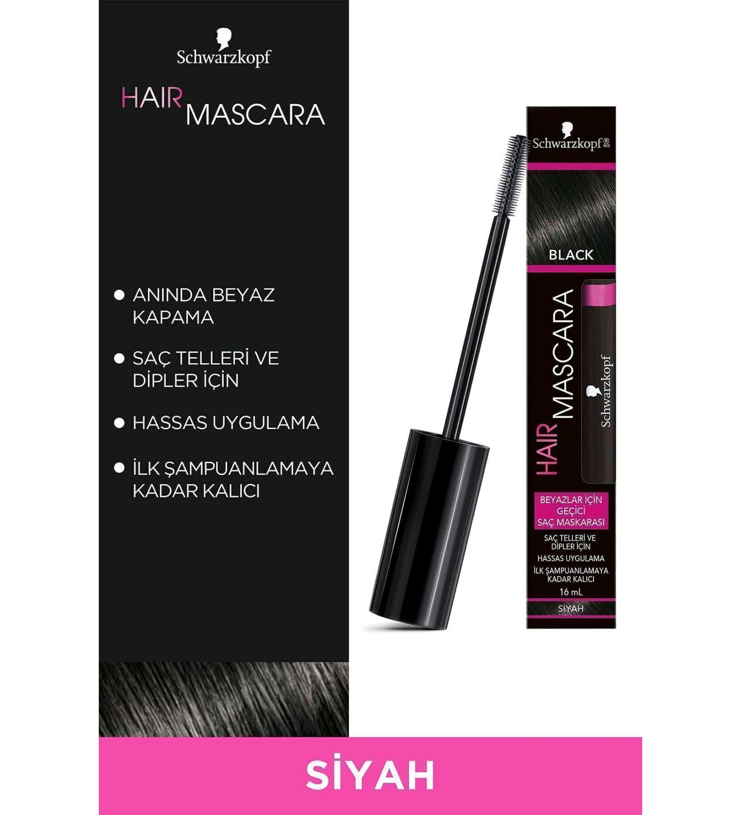 Schwarzkopf Schwarzkopf Hair Mascara Black