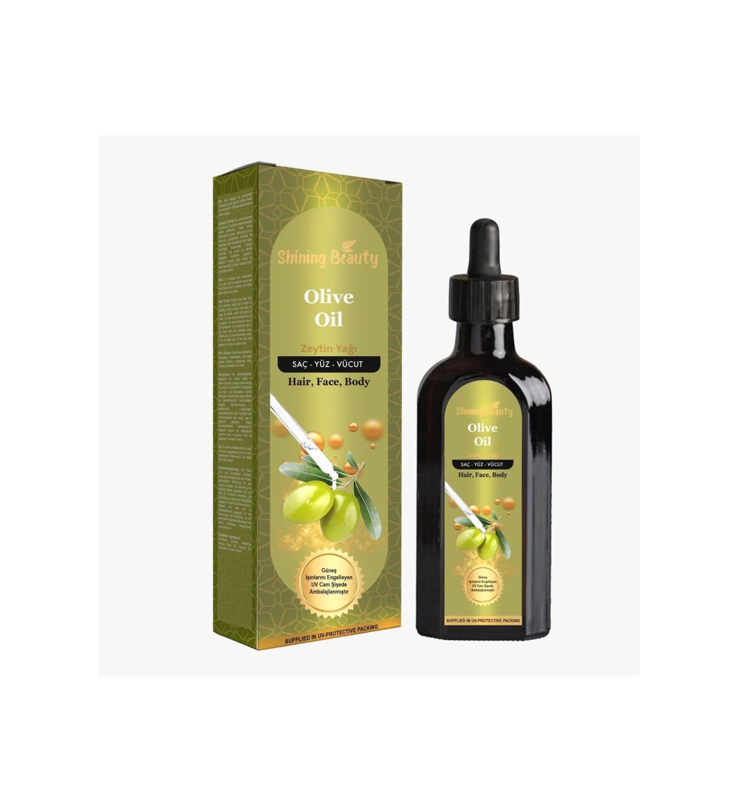 Shining Beauty Olive Oil Hair Face and Body 100 ml