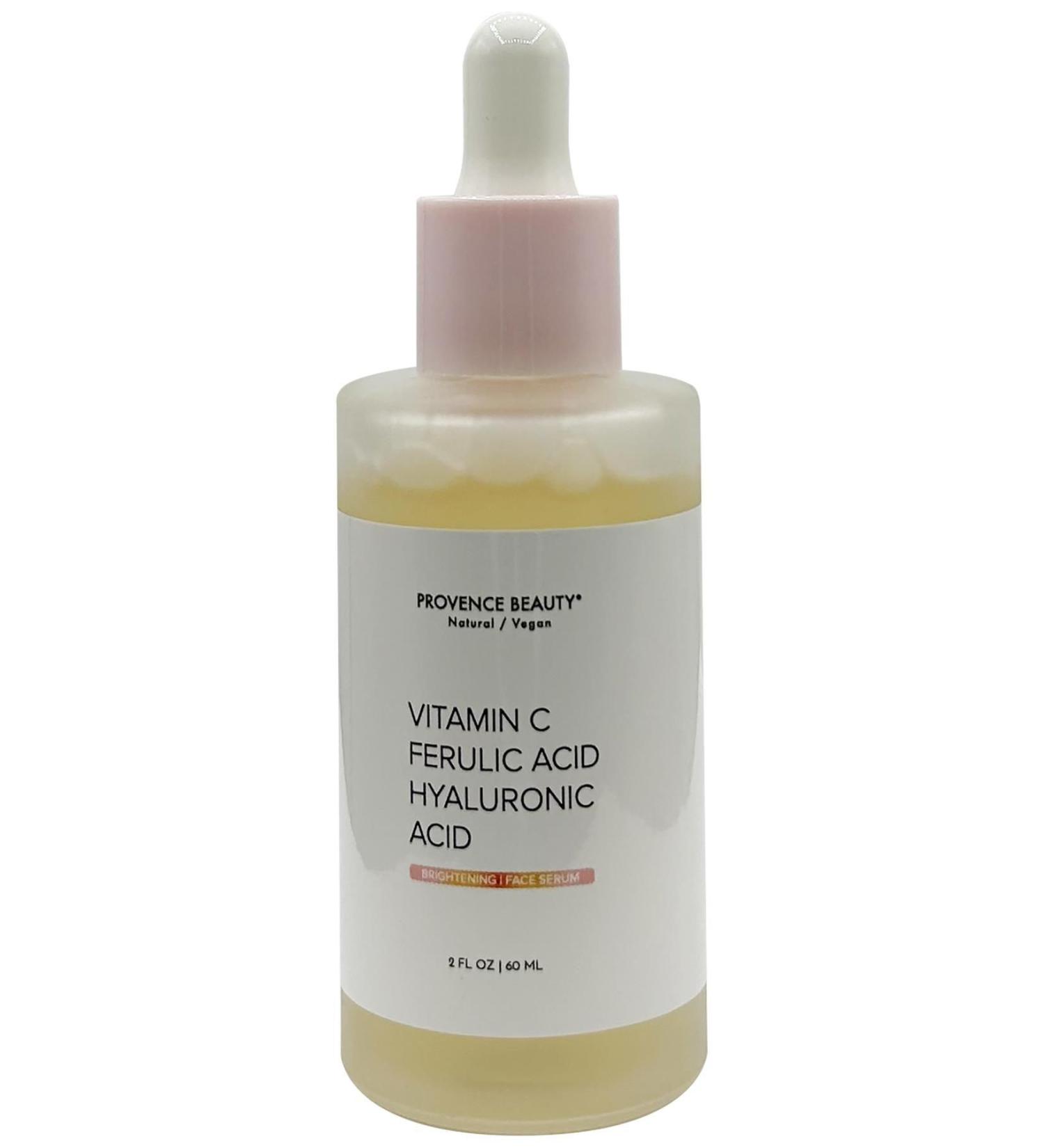 Provence Beauty Vitamin C + Ferulic Acid + Hyaluronic Acid Face Serum 60ML