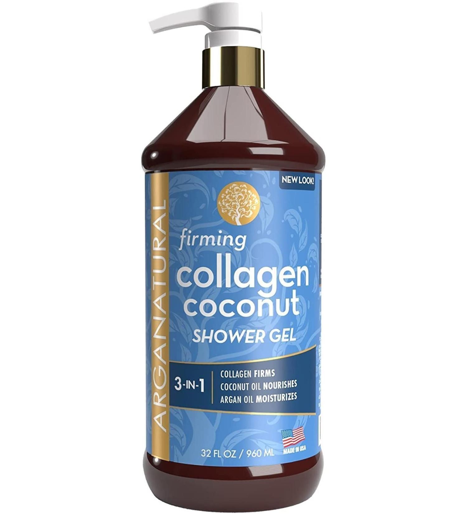 Arganatural Firming Collagen Coconut Shower Gel 960ML