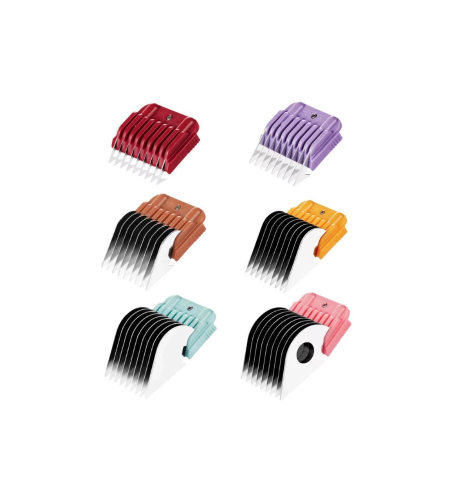 Heiniger 6 Piece Steel Comb Set