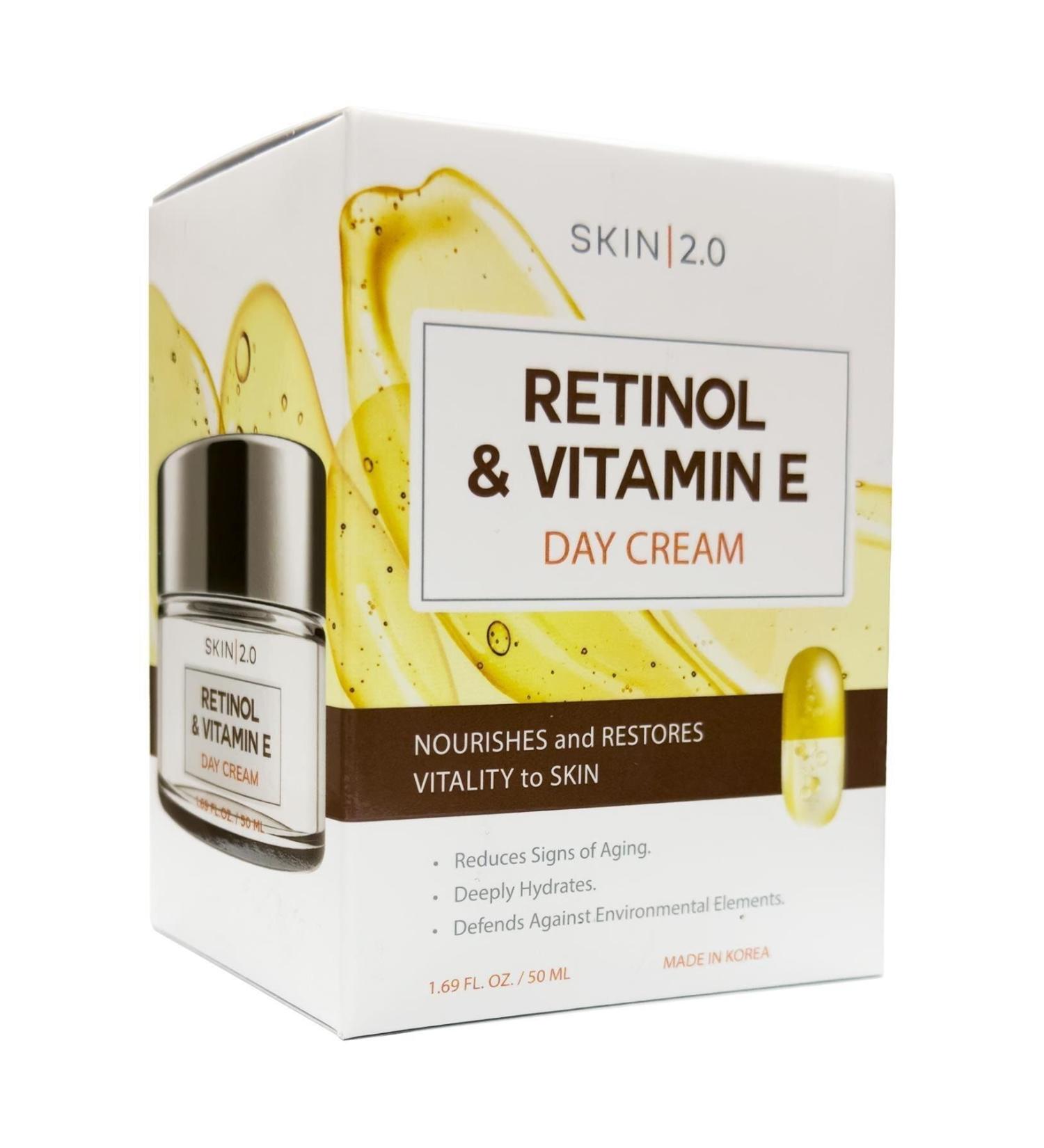 SKIN 2.0 Retinol And Vitamin E Day Cream 50ml
