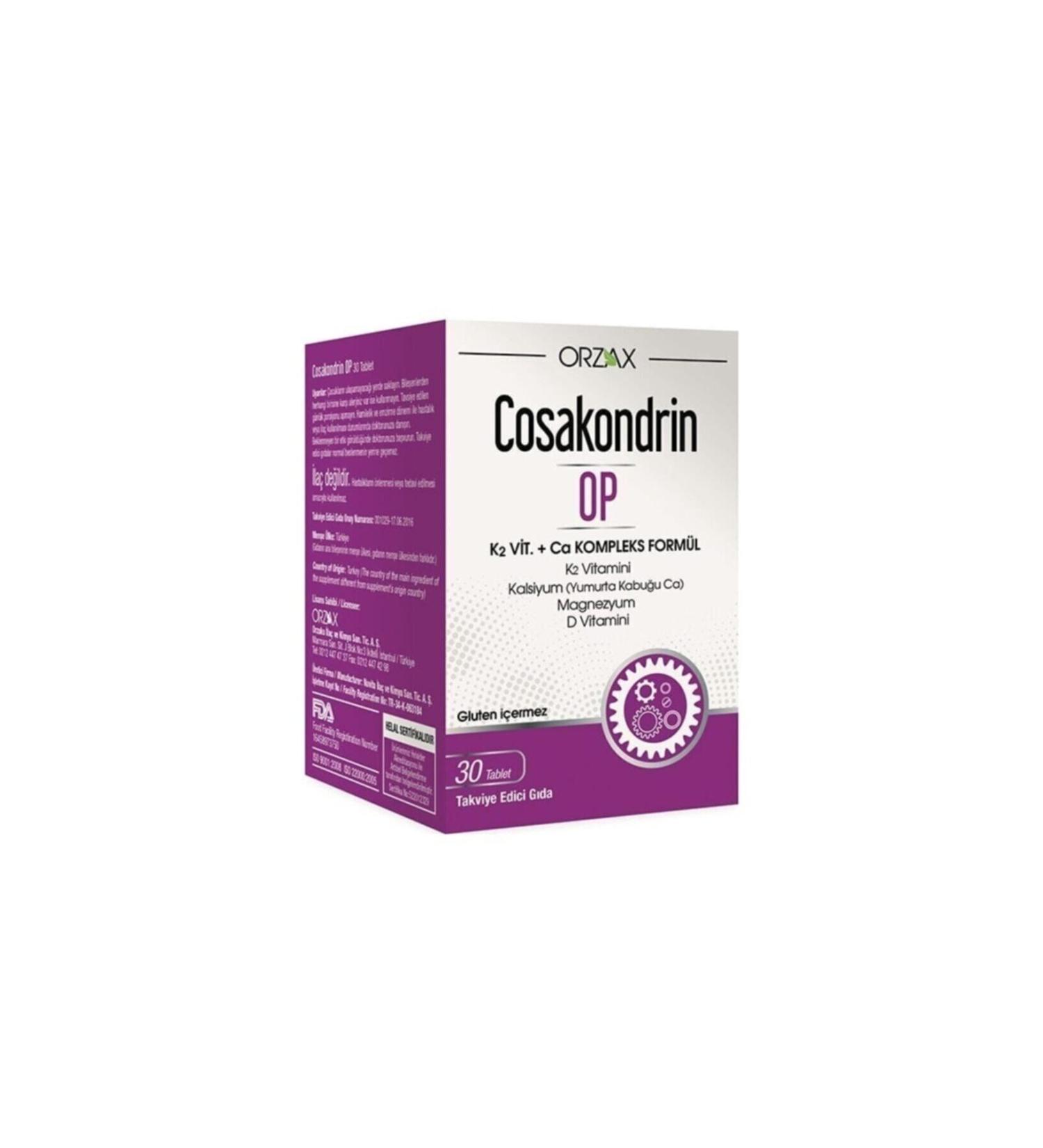 Ocean Orzax Cosakondrin Op 30 Tablets