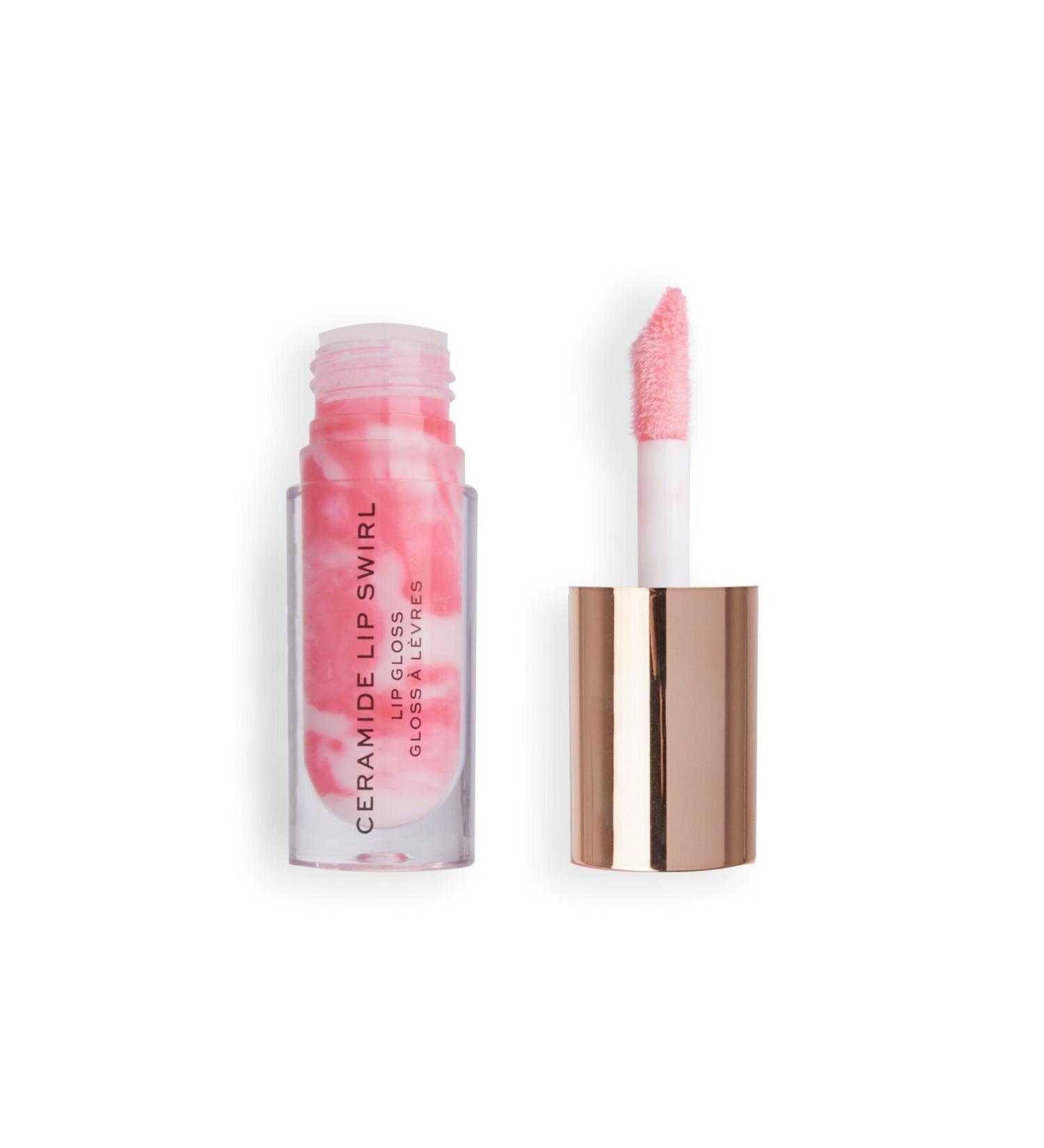 Revolution Swirl Ceramide Lip Gloss Lip Gloss Soft Pink - Buy Online on GoSupps.com