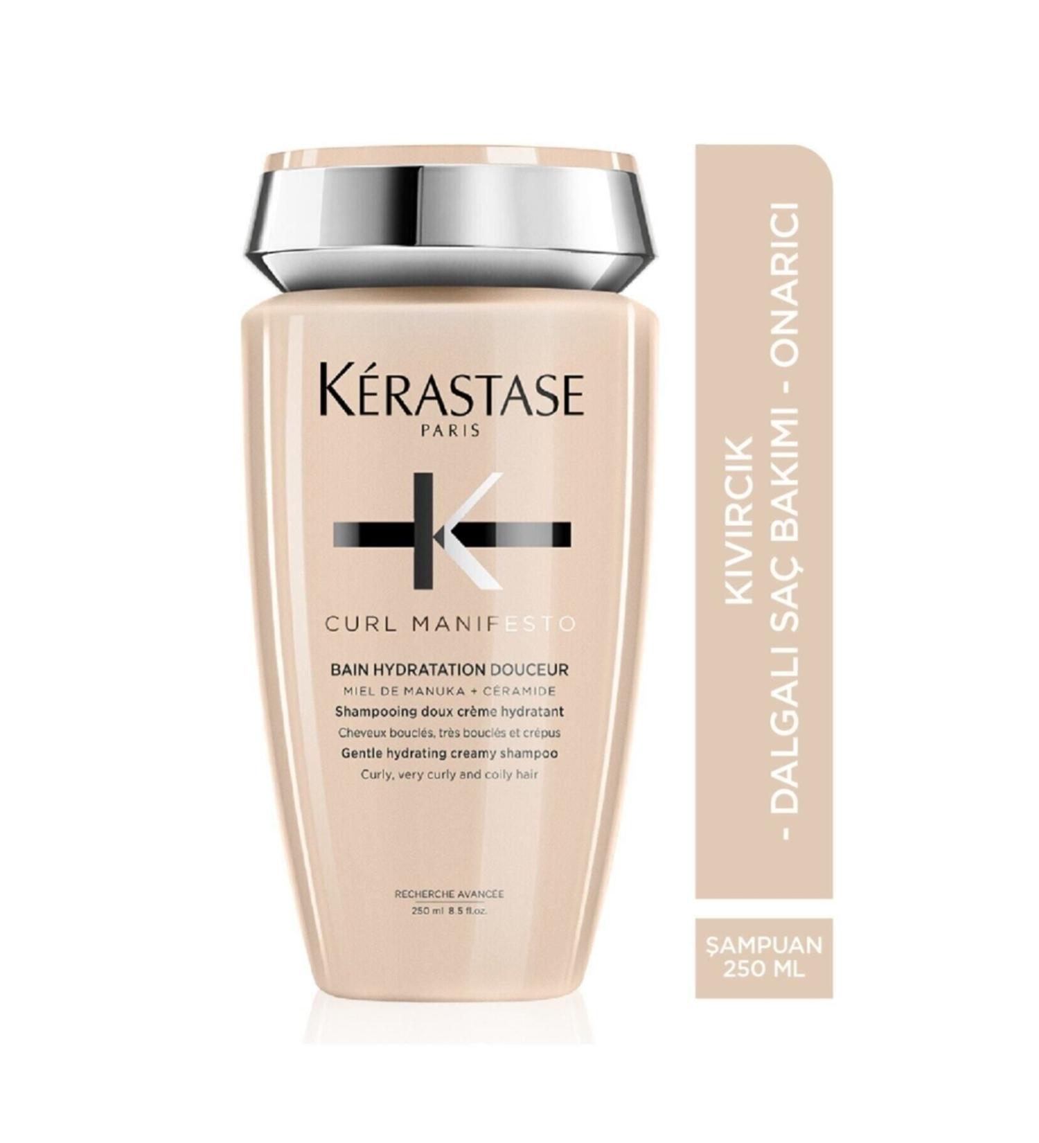 Kerastase Paris 126Curl Manifesto Bain Hydratation dnf Shampoo For Curly Hair 250 Ml NOONLINEe.126
